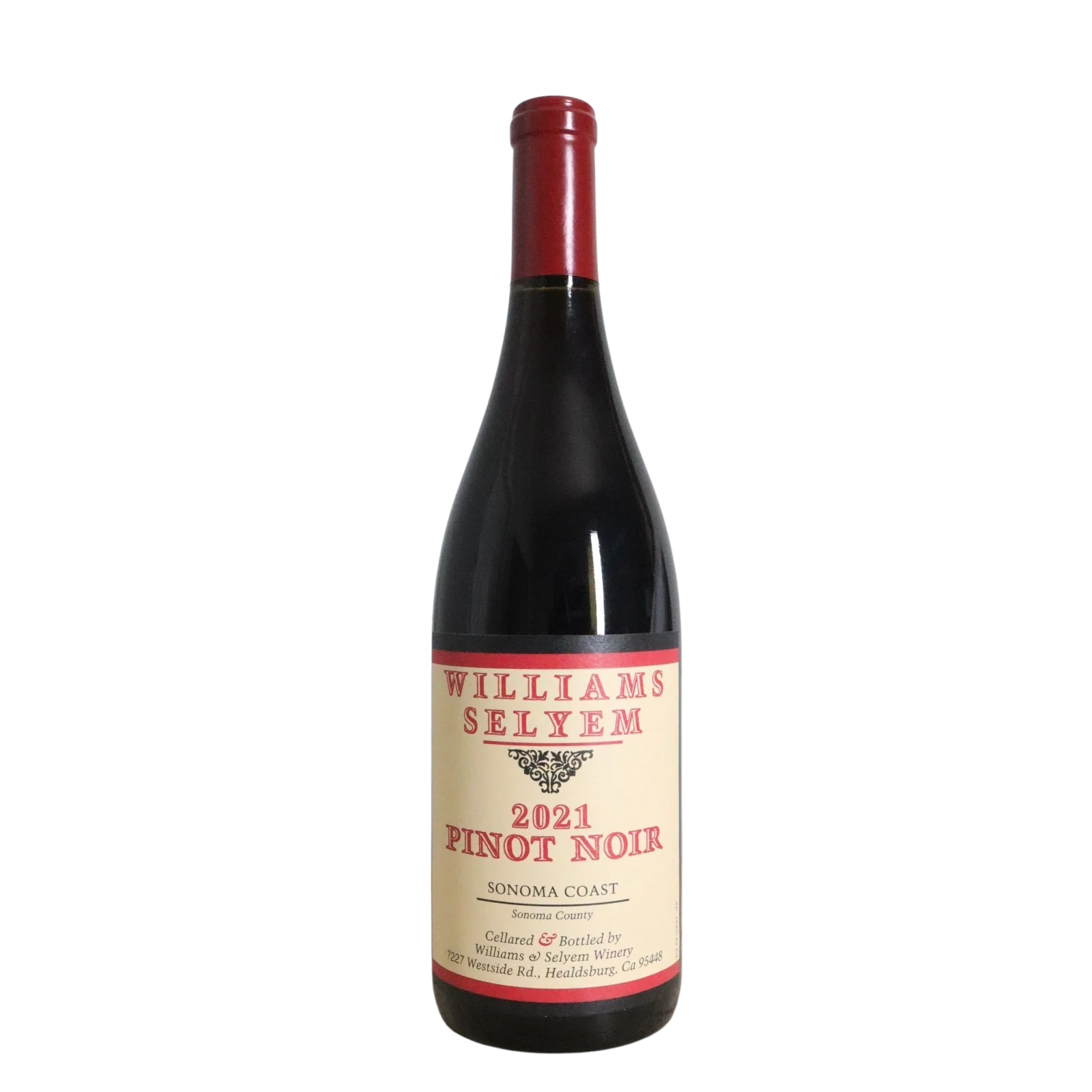 2021 Williams Selyem Pinot Noir, Sonoma Coast, California