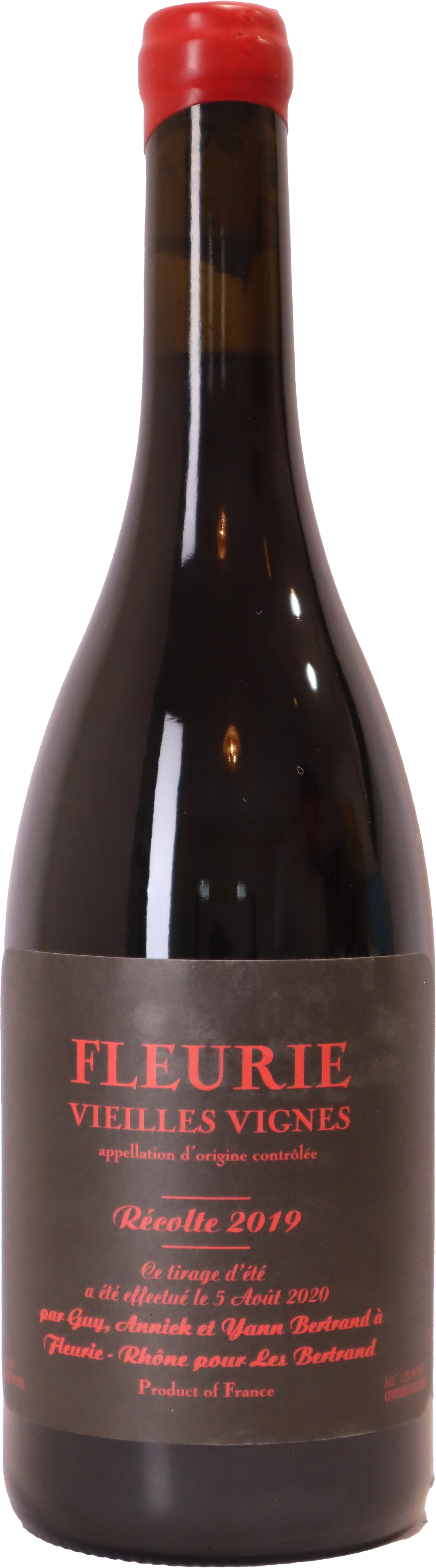 2023 Yann Bertrand Fleurie "Vieilles Vignes", Beaujolais, France