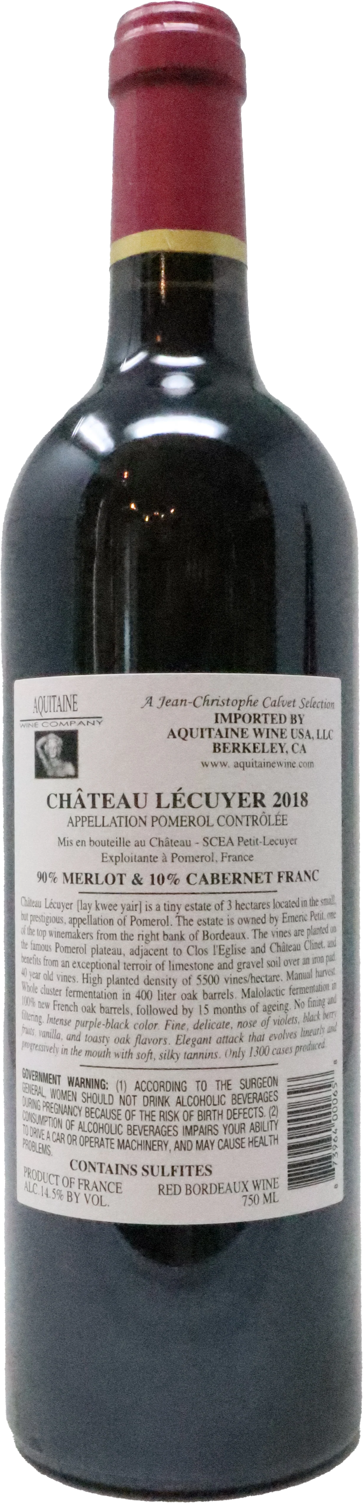 2022 Chateau Lécuyer Pomerol, Bordeaux, France - Image 2