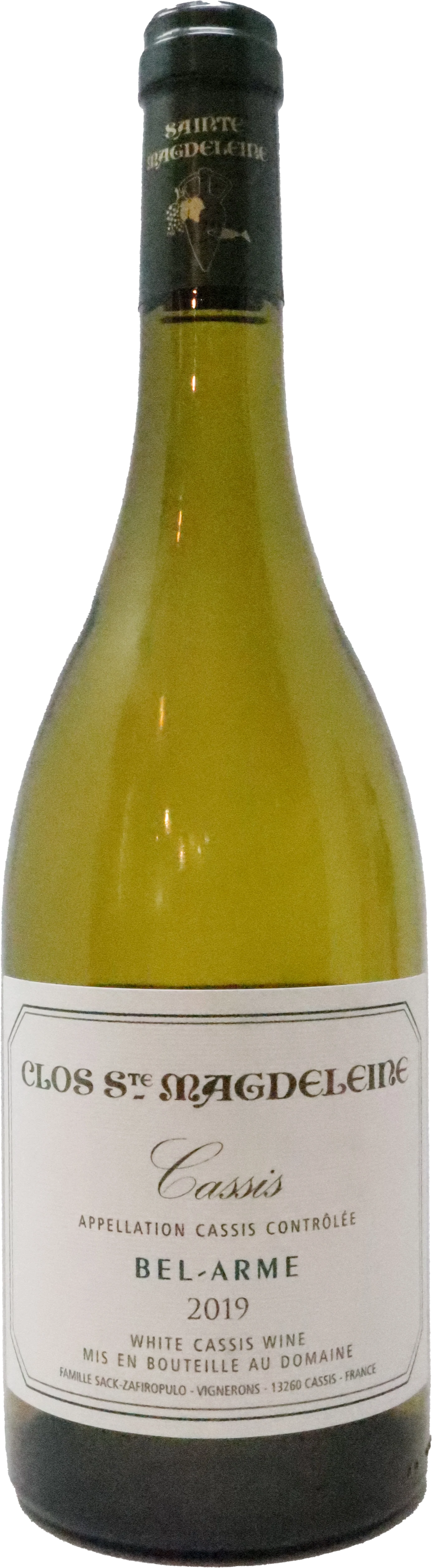 2022 Clos Ste Magdeleine Cassis Blanc "Bel-Arme", Provence, France