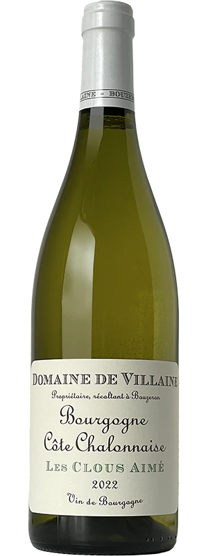 2022 Domaine A et P de Villaine Bourgogne Blanc "Les Clous Aimé", Burgundy, France