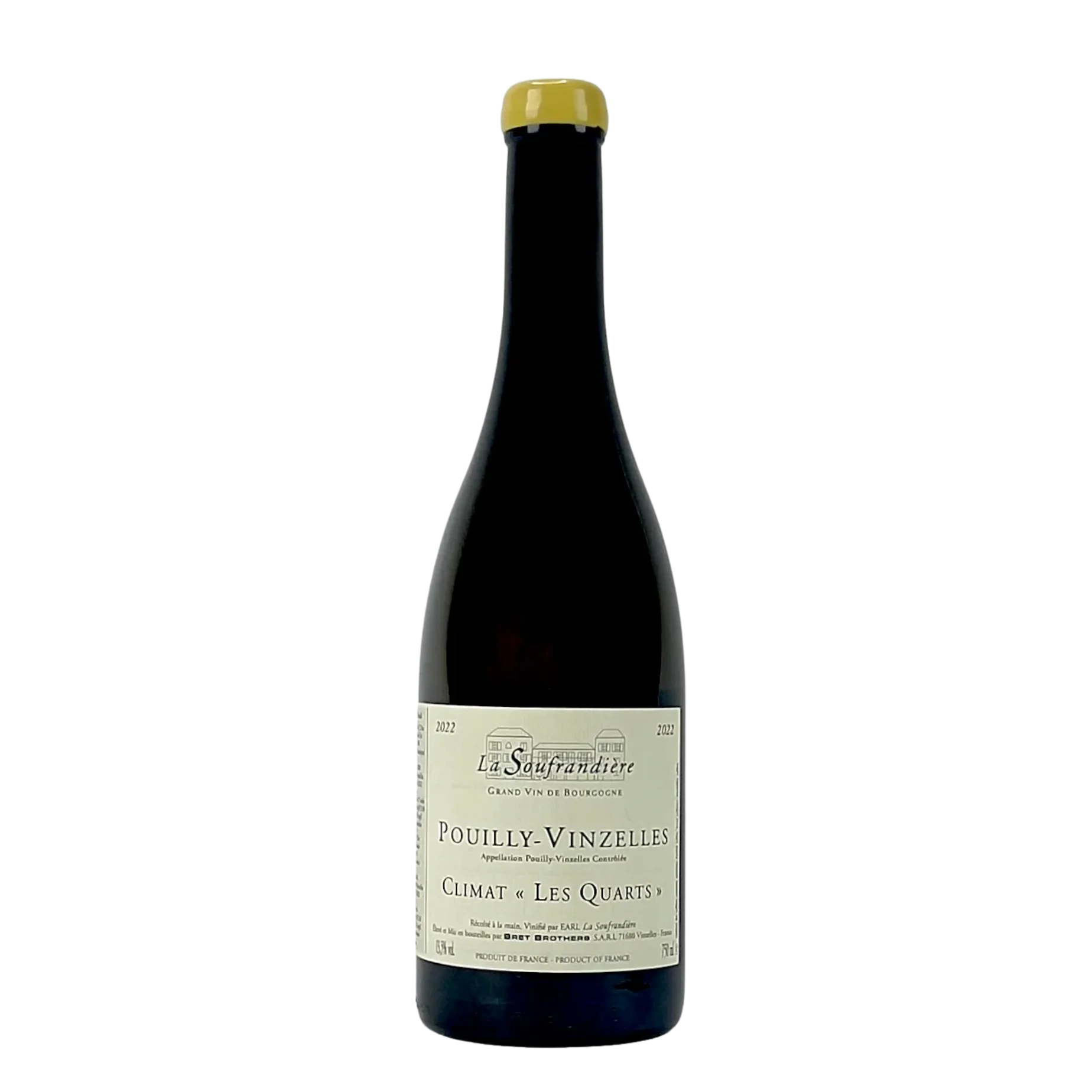 2022 Domaine La Soufrandière Pouilly-Vinzelles "Les Quarts", Burgundy France
