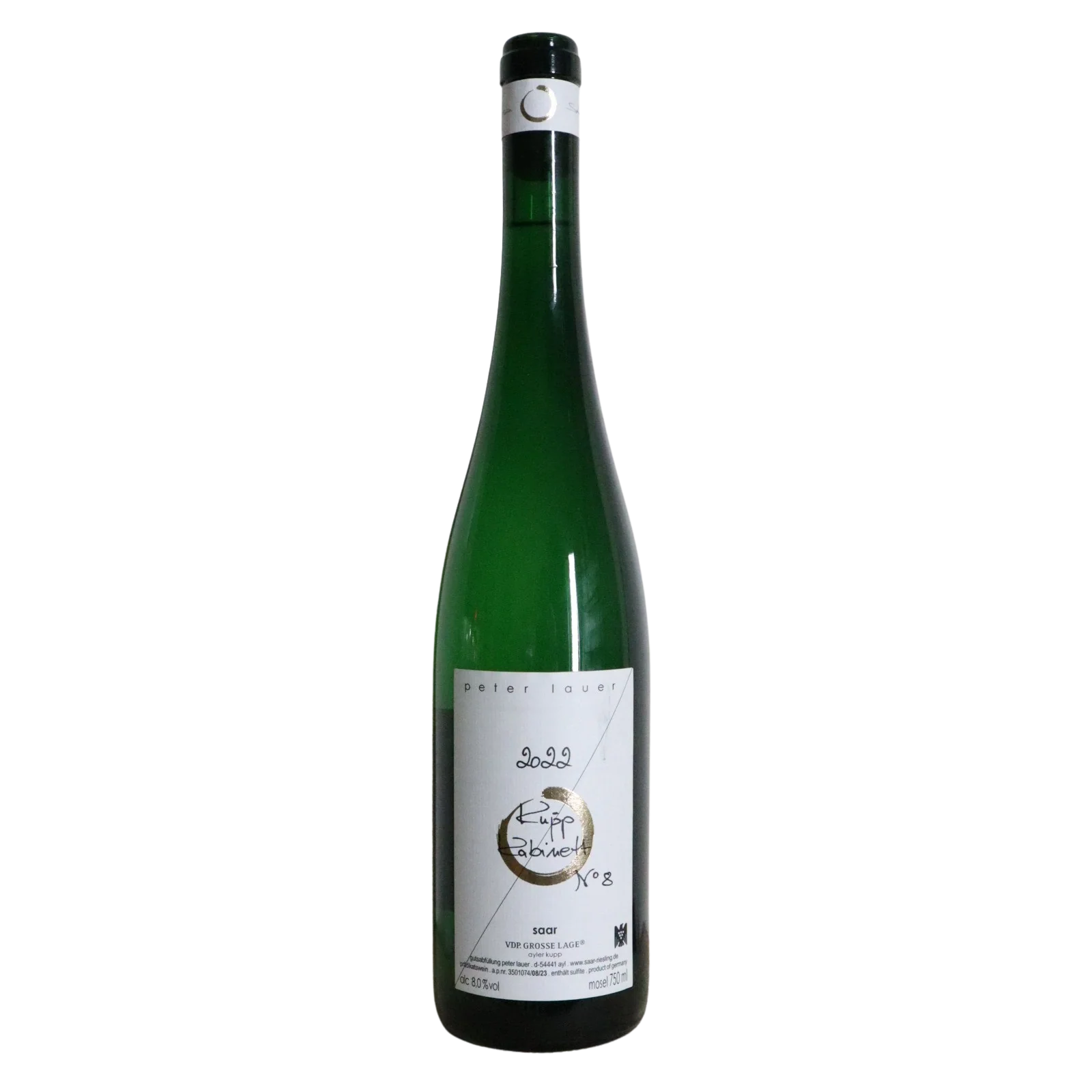 2022 Peter Lauer 'No. 8' Kupp Riesling Kabinett , Mosel, Germany