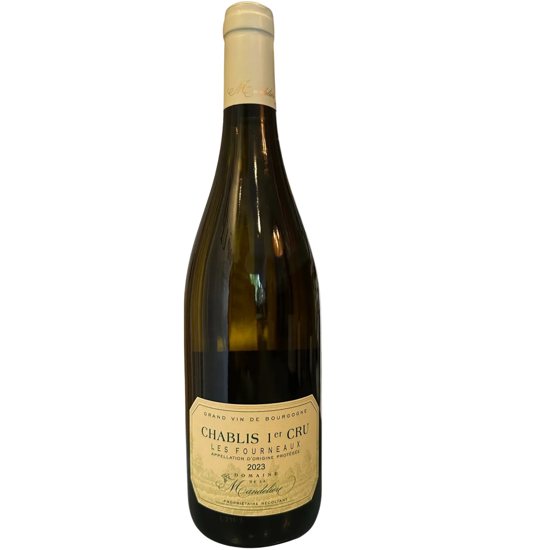2023 Domaine de la Mandelière Chablis 1er Cru "Les Fourneaux", Burgundy, France