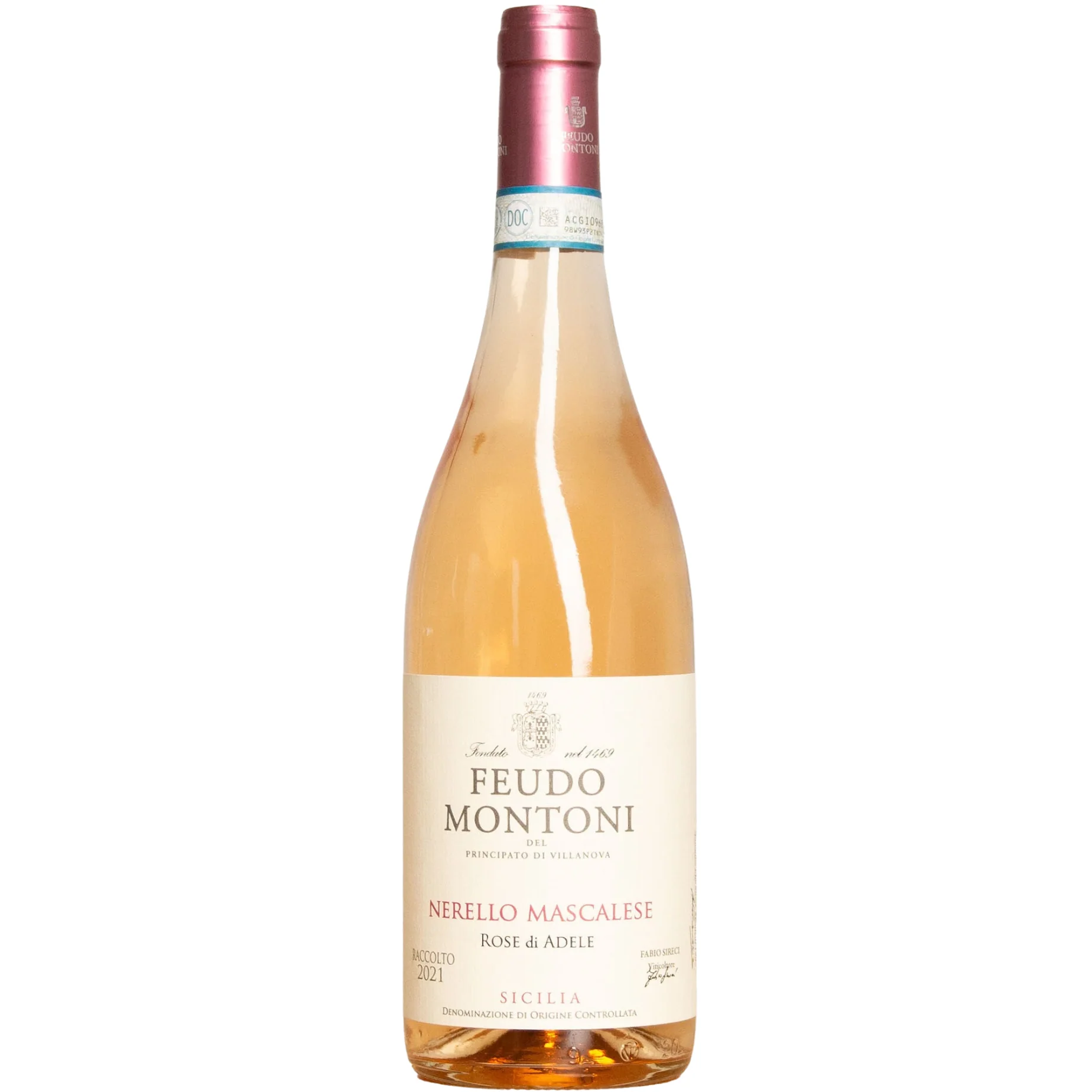2024 Feudo Montoni "Rose di Adele" Nerello Mascalese Rosato, Sicily, Italy