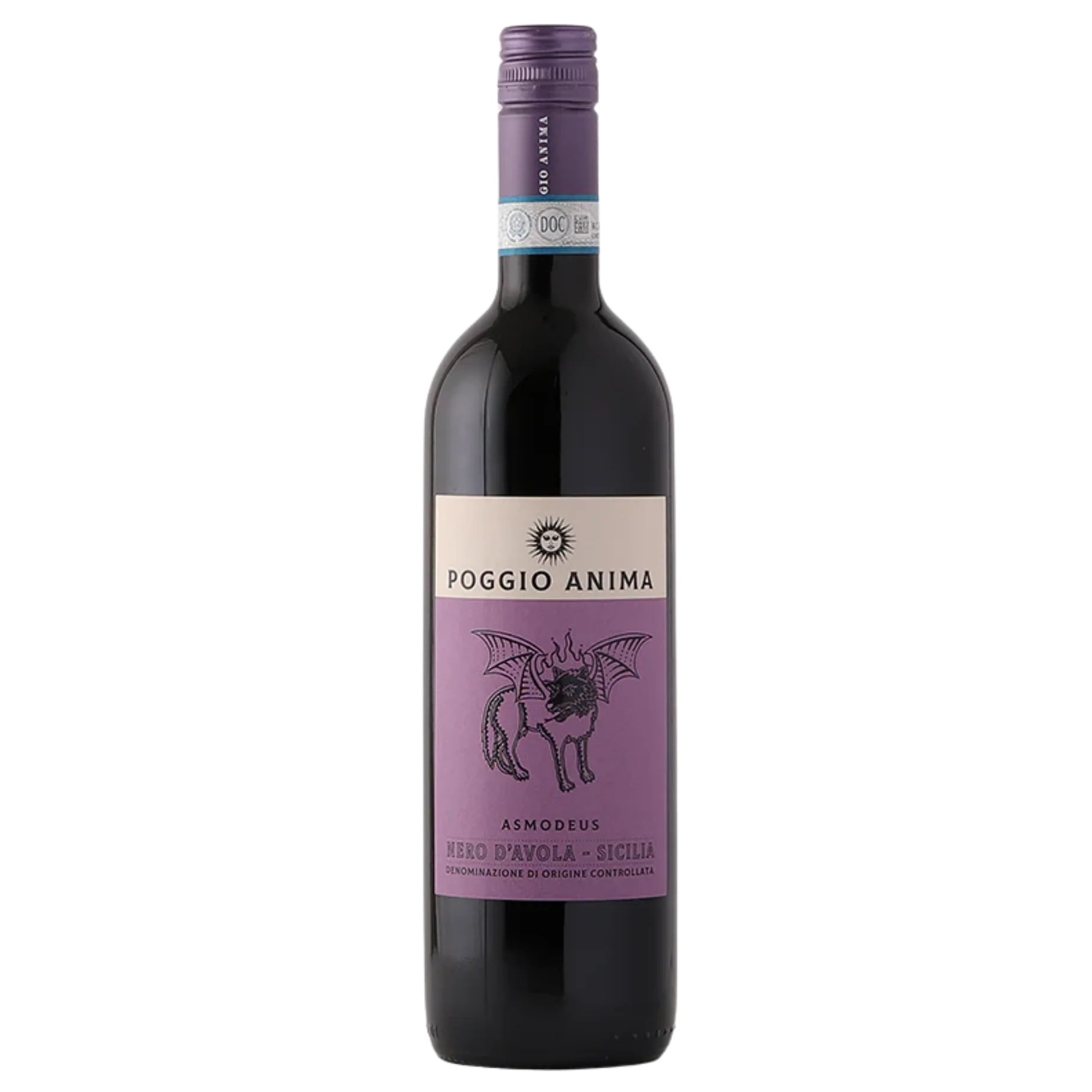 2024 Poggio Anima "Asmodeus" Nero d'Avola, Sicilia IGT, Sicily, Italy