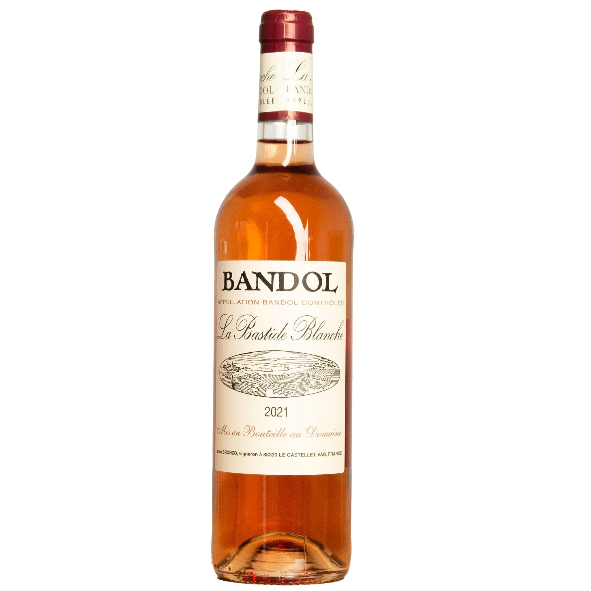 2025 La Bastide Blanche Bandol Rosé, Provence, France