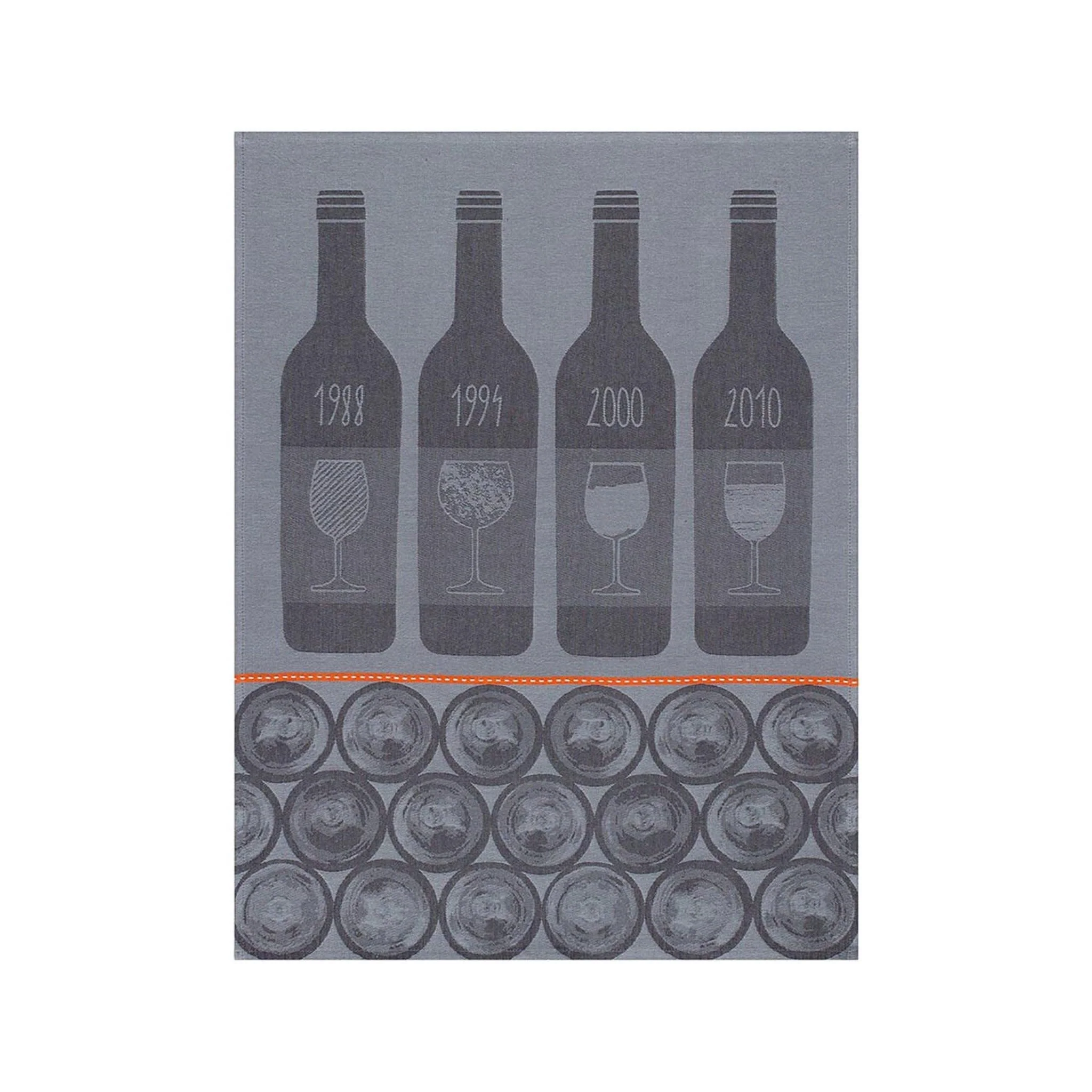 Bar A Vins Zinc Tea Towel