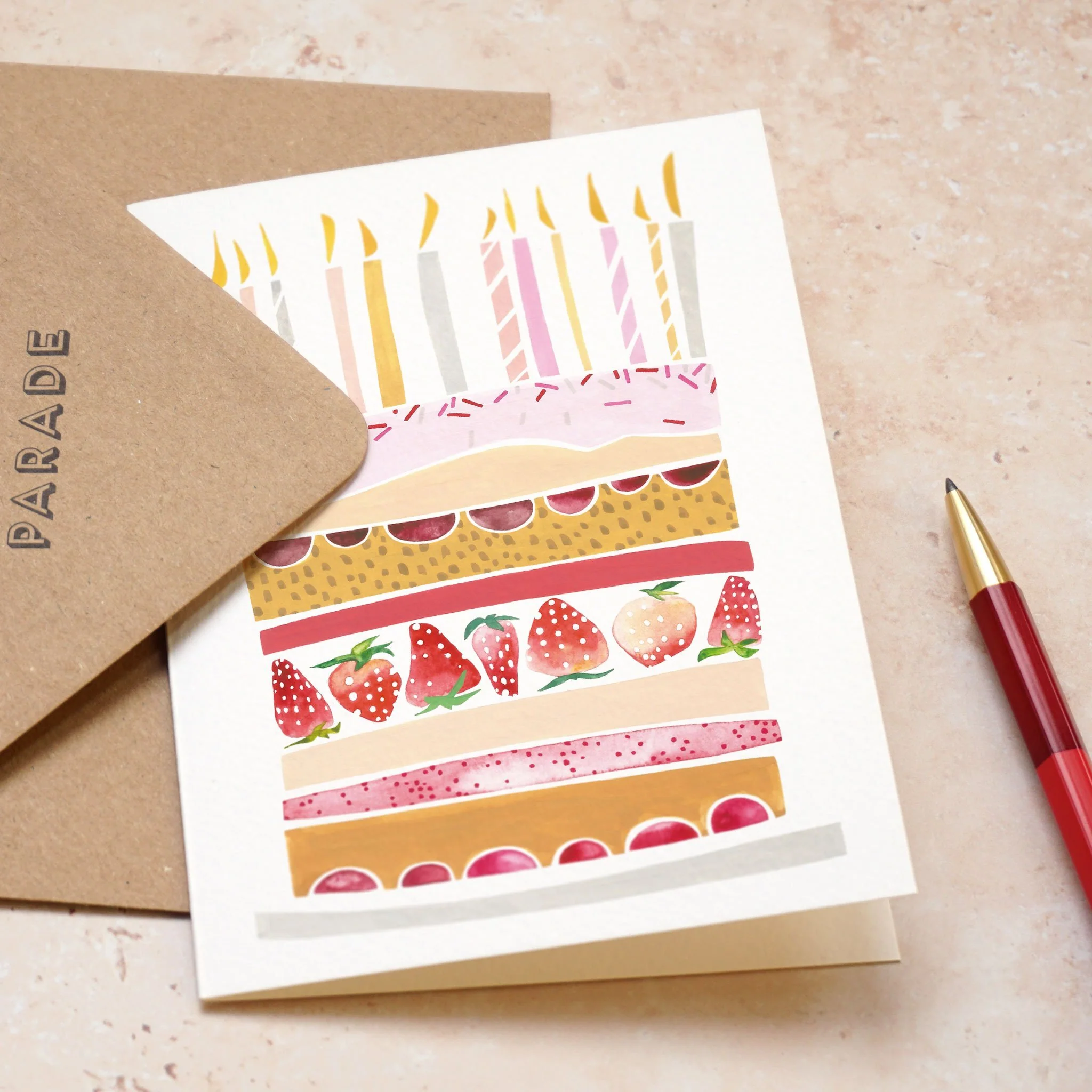 Birthday Cake Card - Image 2