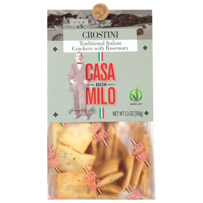 Casa Milo Rosemary Crostini