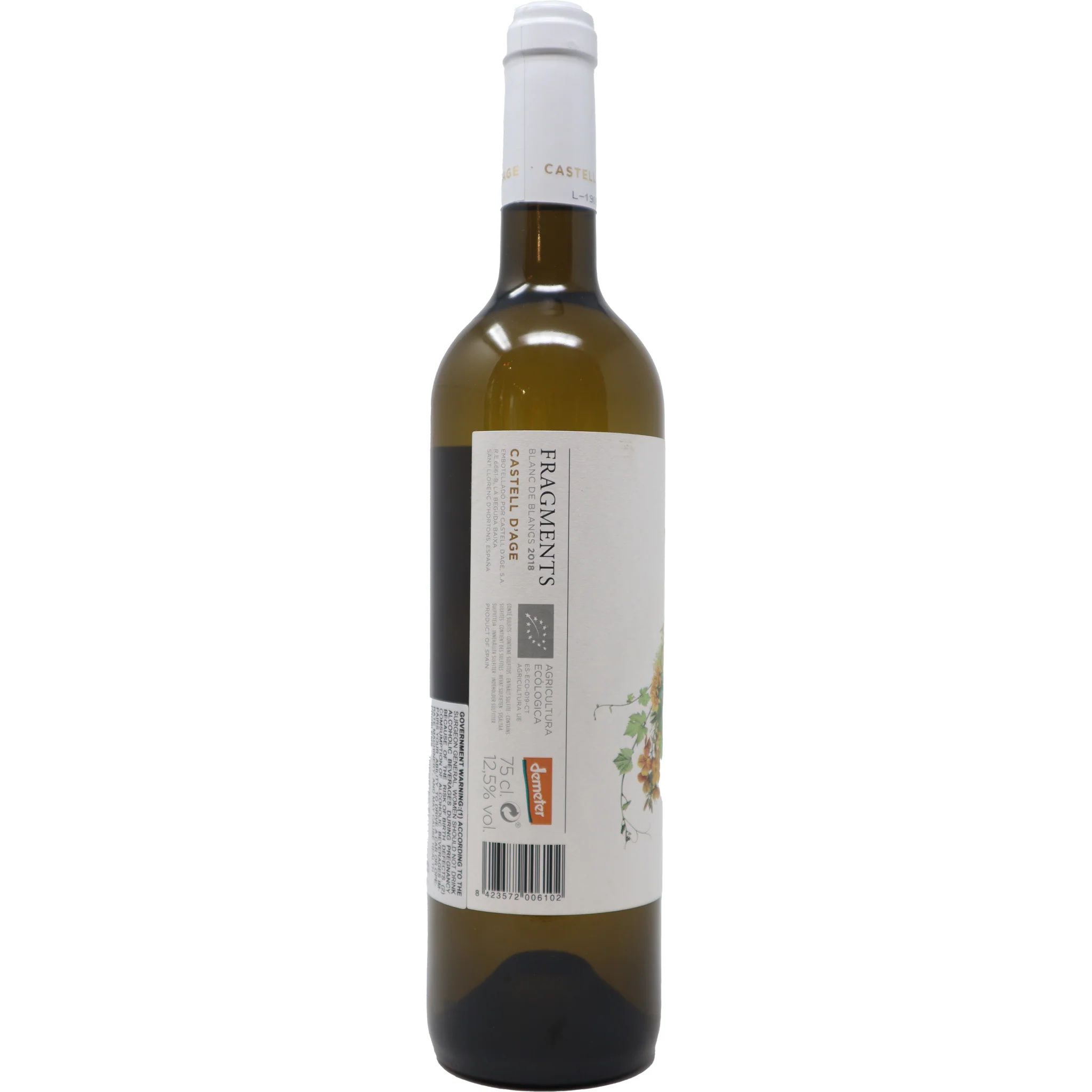 2020 Castell d'Age Penedès "Fragments" White, Catalonia, Spain - Image 2