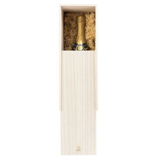 Champagne Bottle Wooden Box