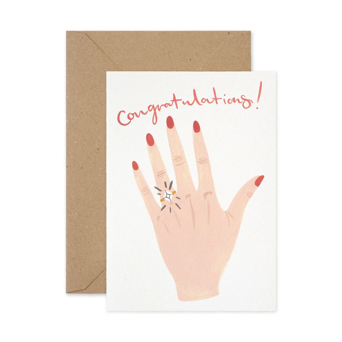 Congratulations Engagement Ring Card - Image 2