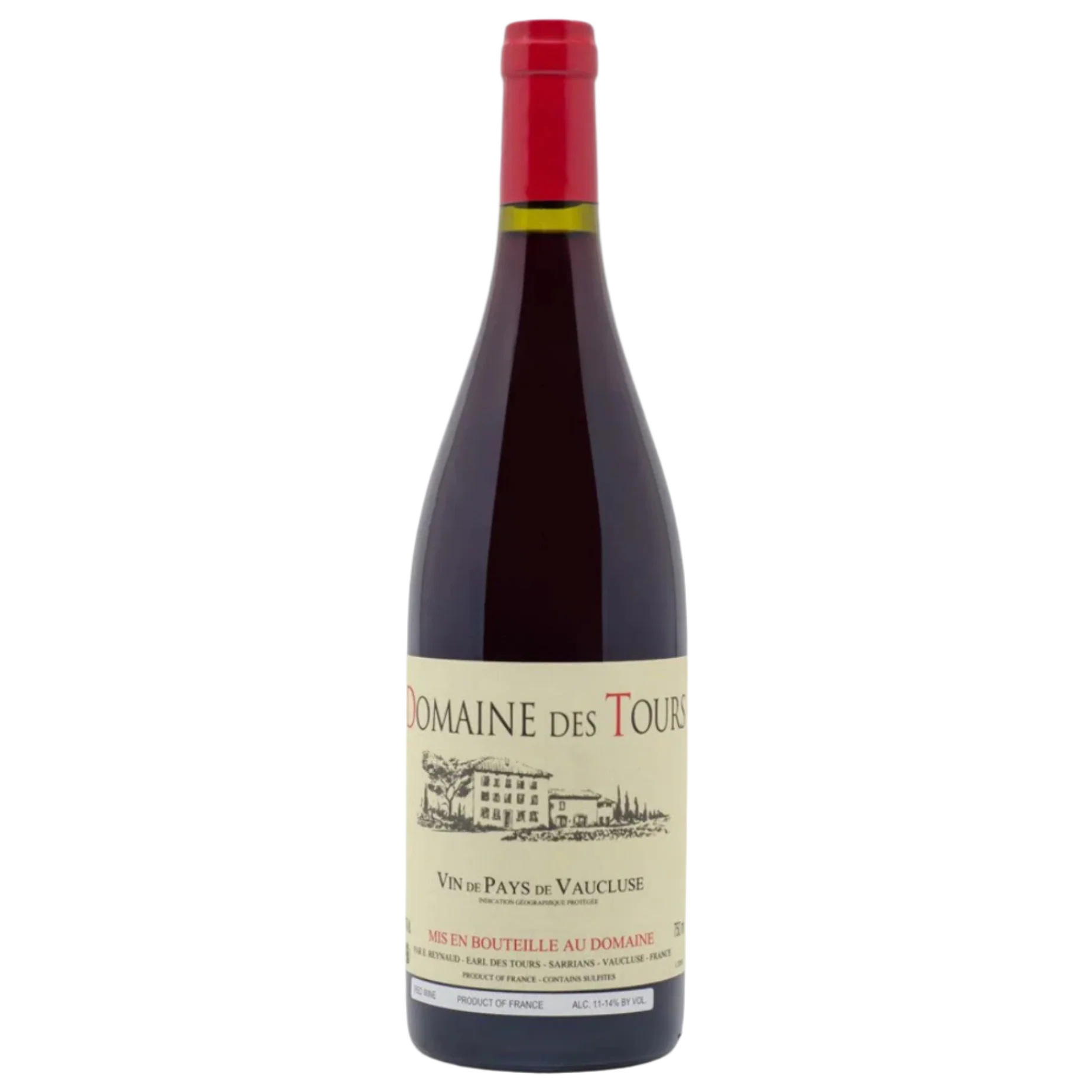 2020 Domaine des Tours VDP Vaucluse, Rhone Valley, France
