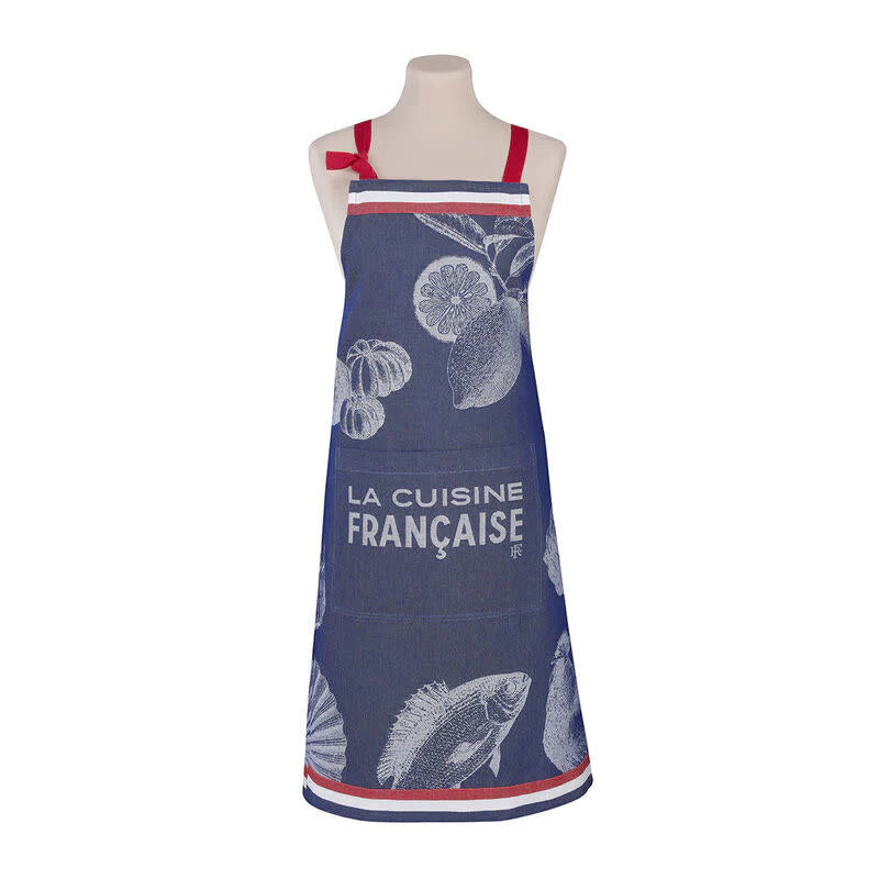 Le Jacquard Français, Gastronomie Blue Apron, 35x38, 100% Cotton - Image 2