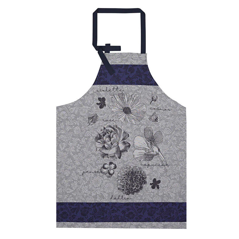 Le Jacquard Français, Fleurs A Croquer Stamen Apron, 35x38, 100% Cotton