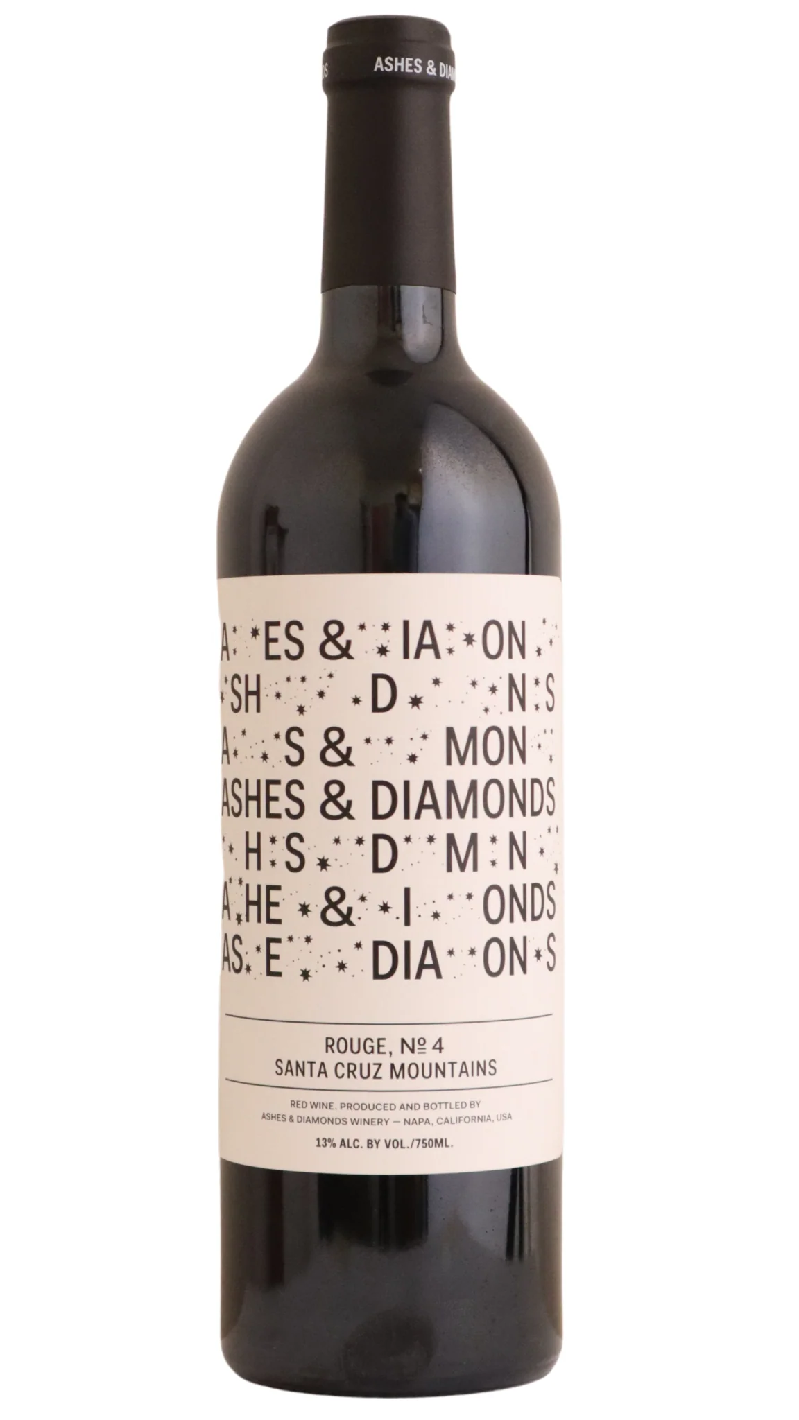 NV Ashes & Diamonds Red "No. 4", Santa Cruz Mountains, California, USA