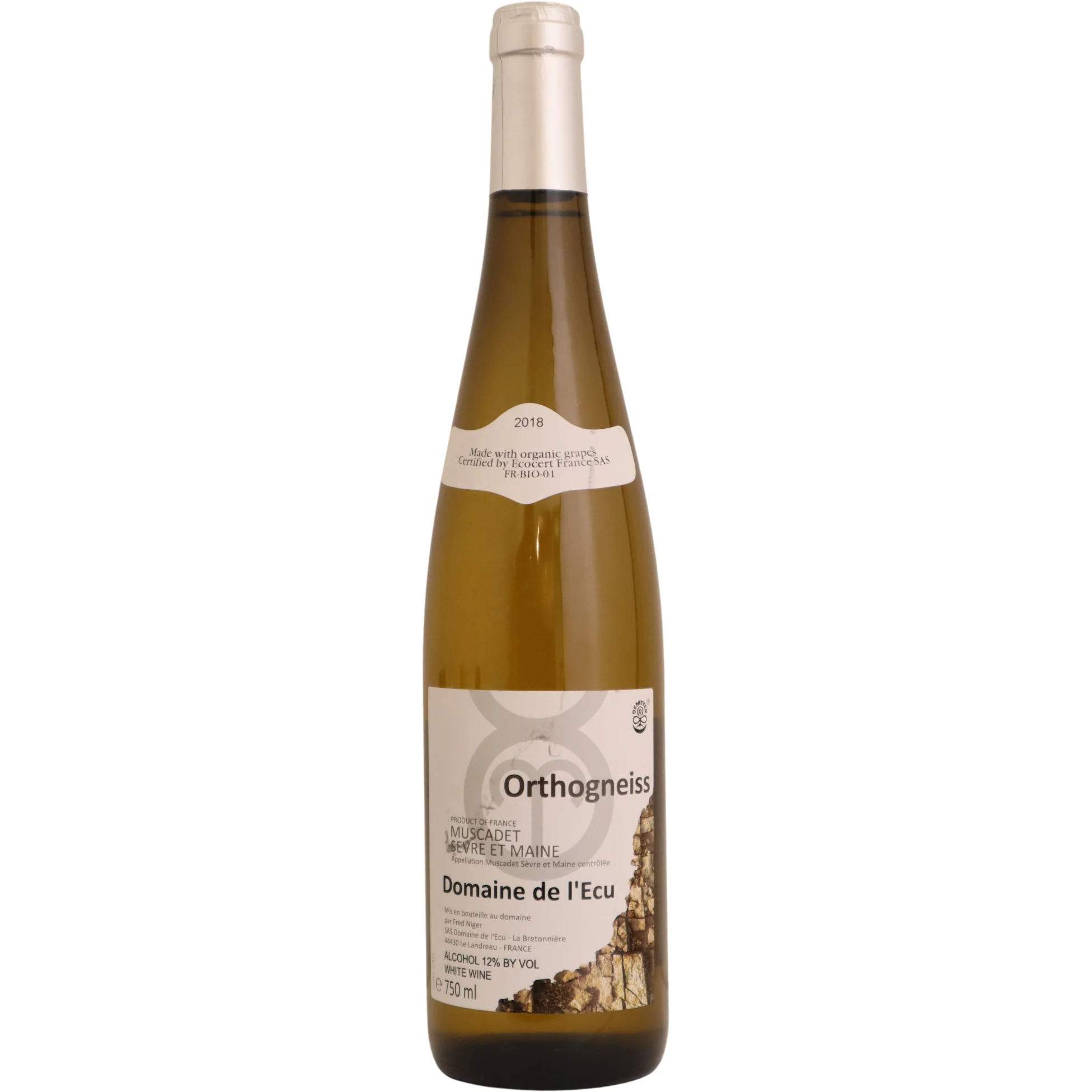 2022 Domaine de l'Ecu Muscadet Sèvre et Maine "Orthogneiss", Loire Valley, France