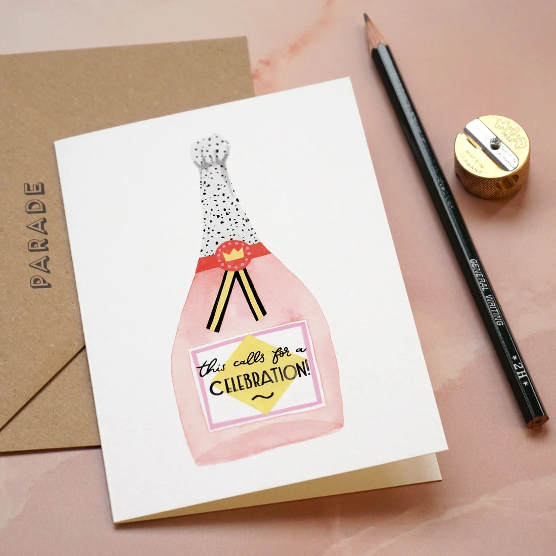 This calls for a Celebration - Champagne Card - Image 2