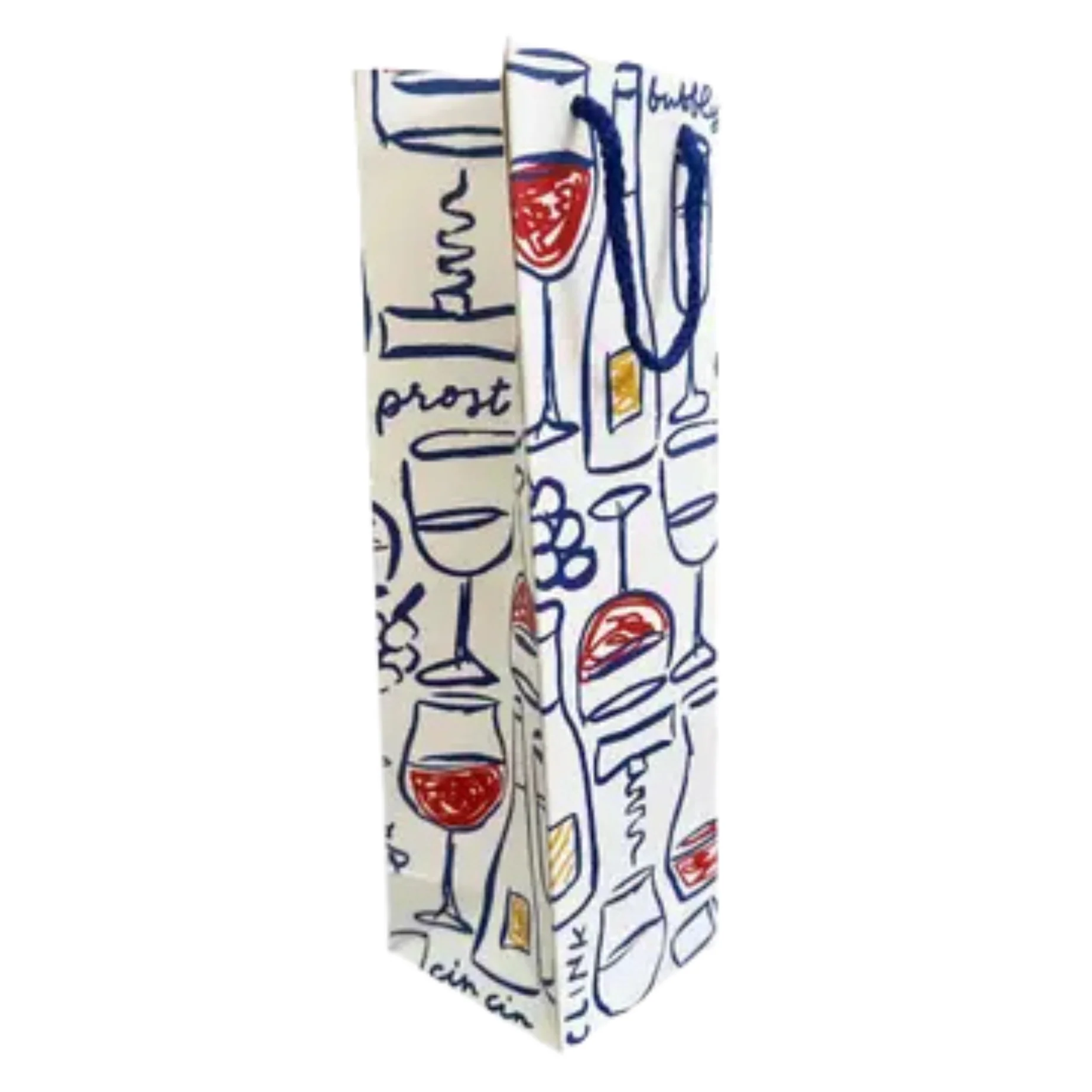 French Vino Wine Gift Bag