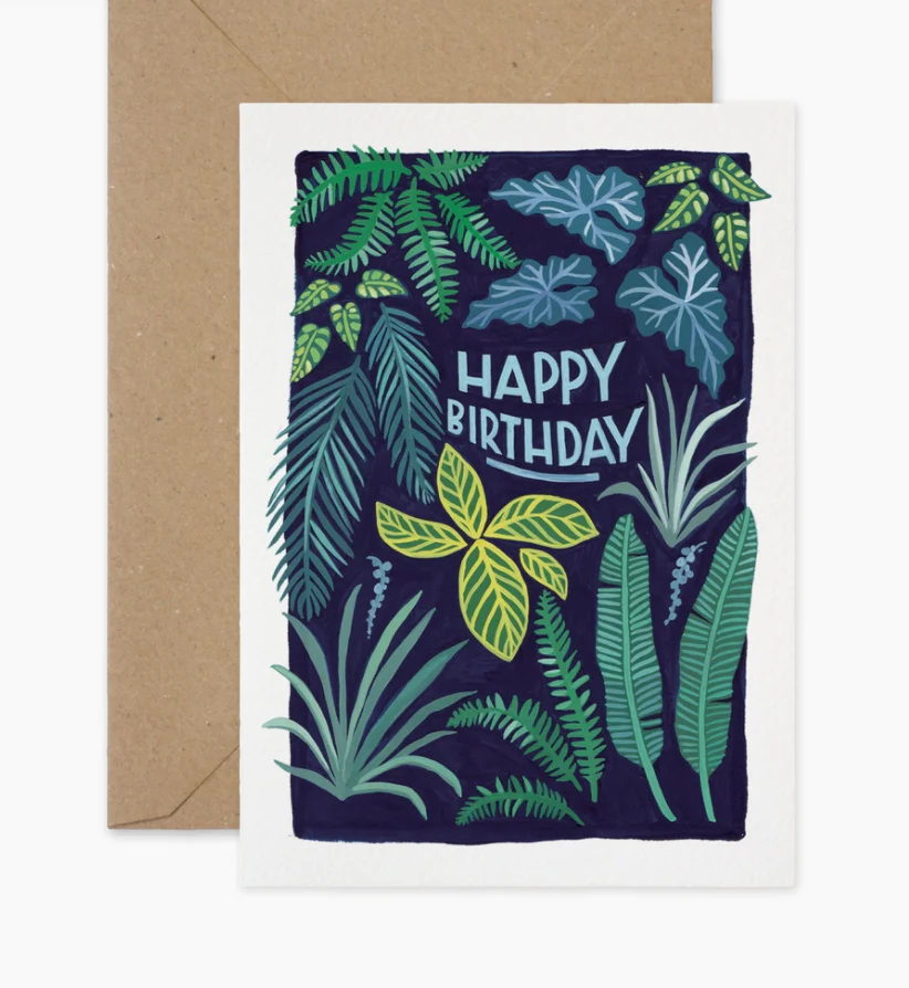 Happy Birthday - Jungle Card