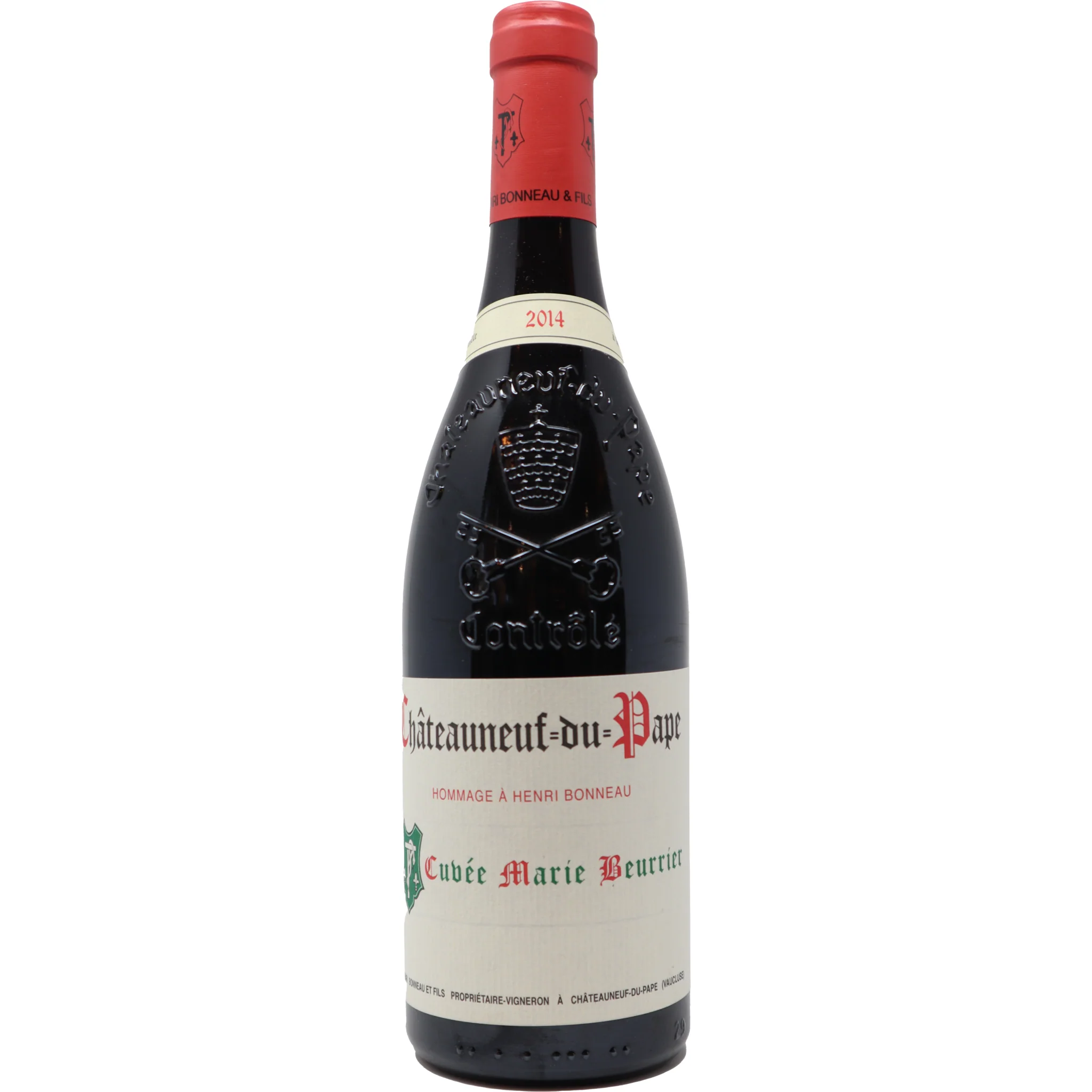 2014 Henri Bonneau & Fils Châteauneuf-du-Pape ‘Cuvee Marie Beurrier’, Rhone Valley, France