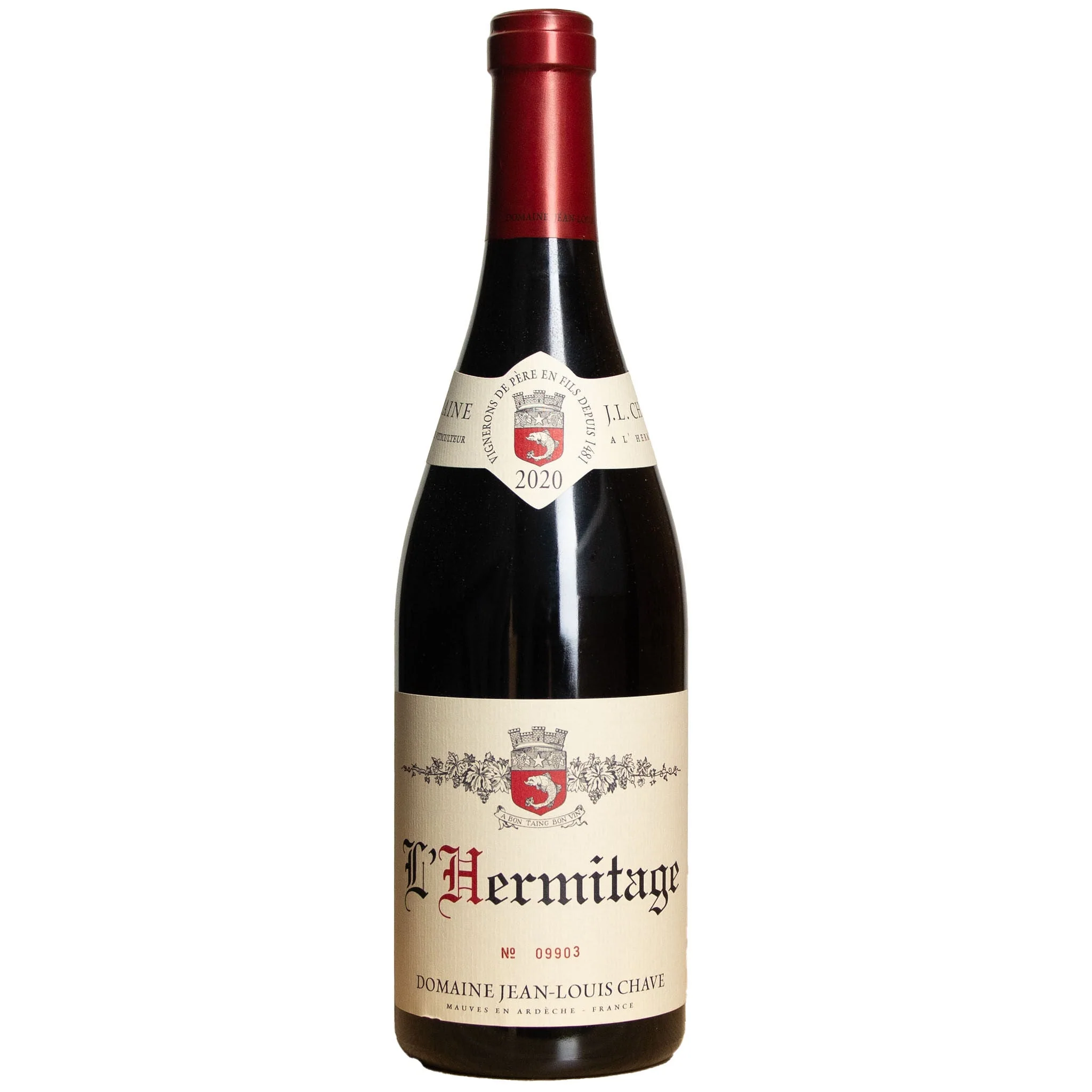2021 Jean-Louis Chave Hermitage Rouge, Rhone Valley, France