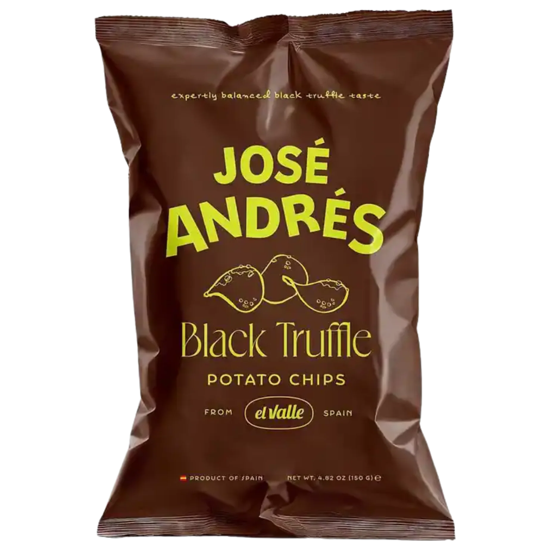 José Andrés Black Truffle Potato Chips 5.29 oz bag