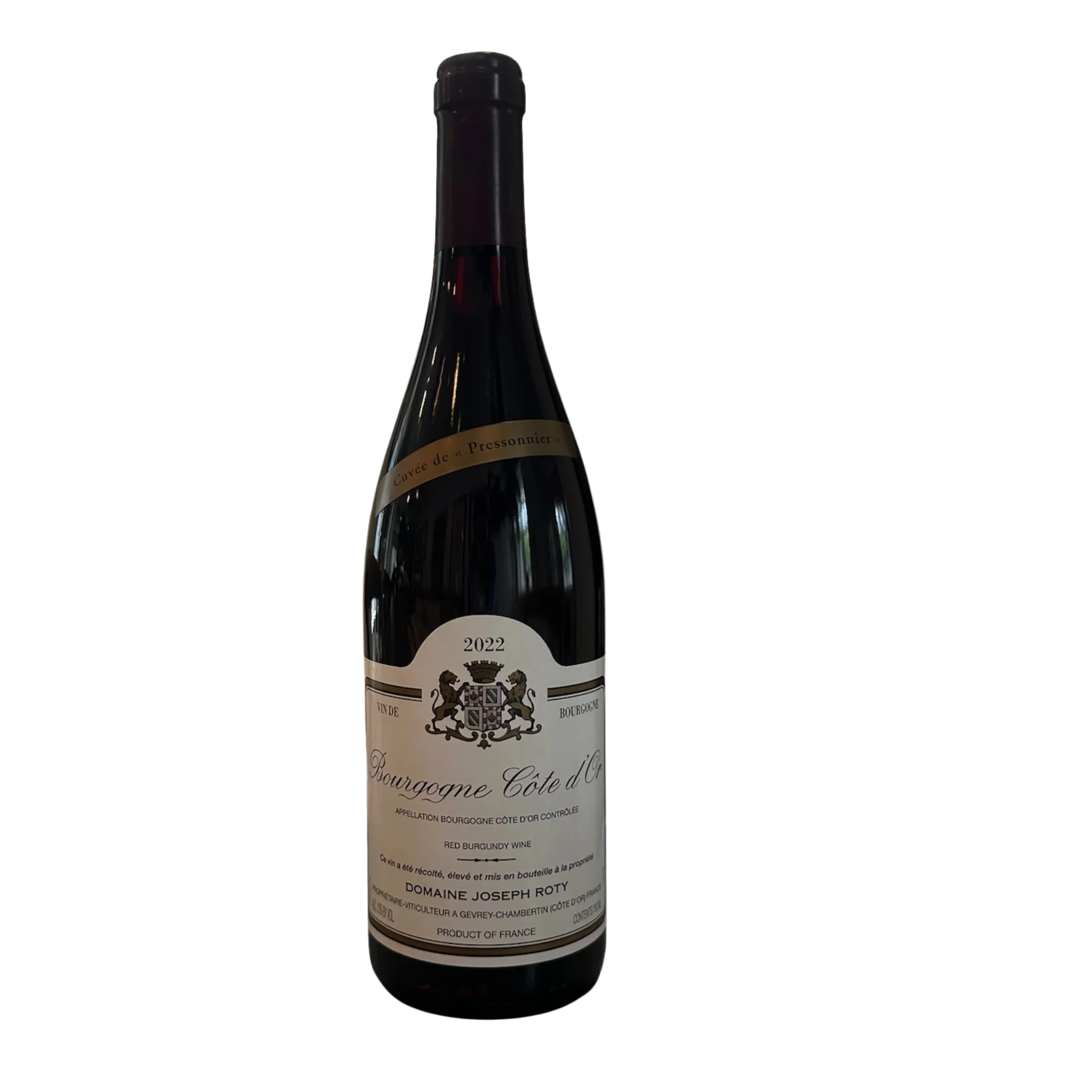 2022 Domaine Joseph Roty Bourgogne Côte d'Or "Cuvée de Pressonnier", Burgundy, France