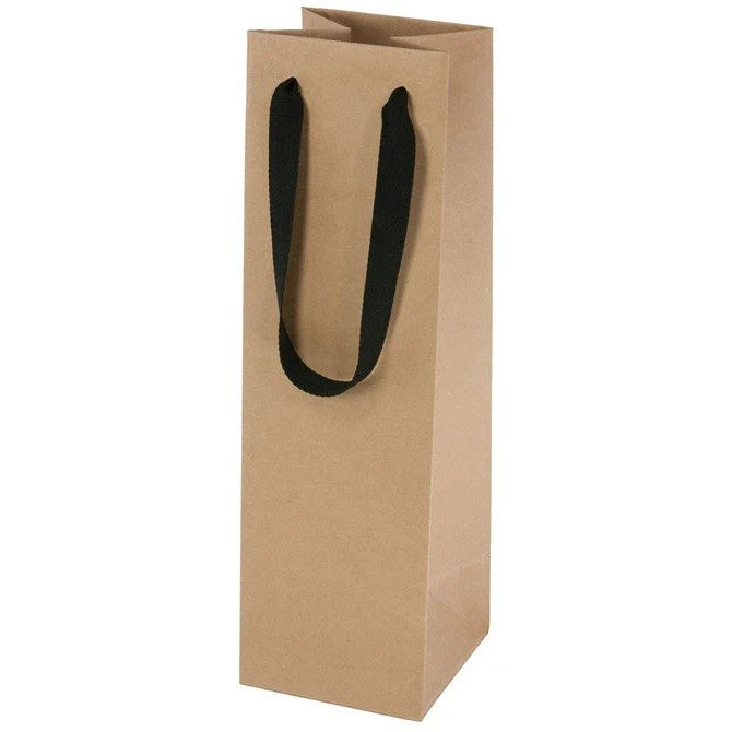 Kraft Wine Bottle Bag