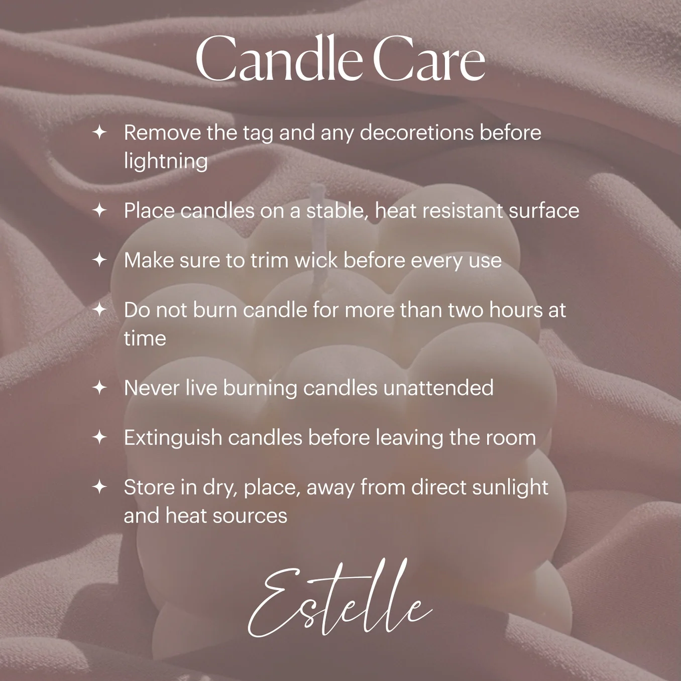 Pumpkin Candle,  White, Pumpkin and Caramel, Large - Image 4