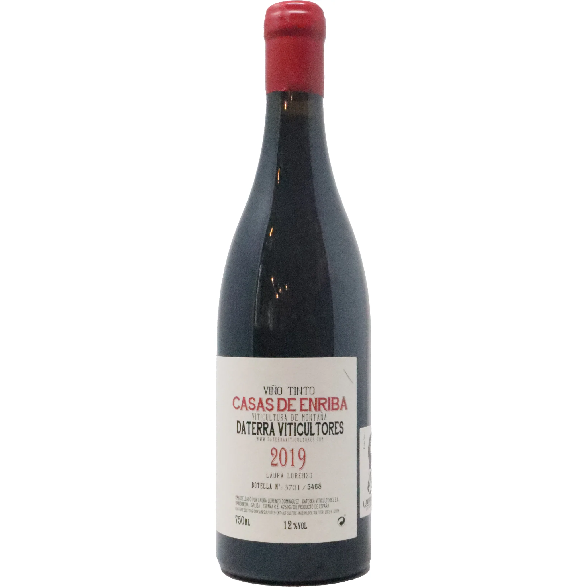 2019 Laura Lorenzo ‘Casas de Enriba’ Valdeorras Tinto, Galicia, Spain - Image 2