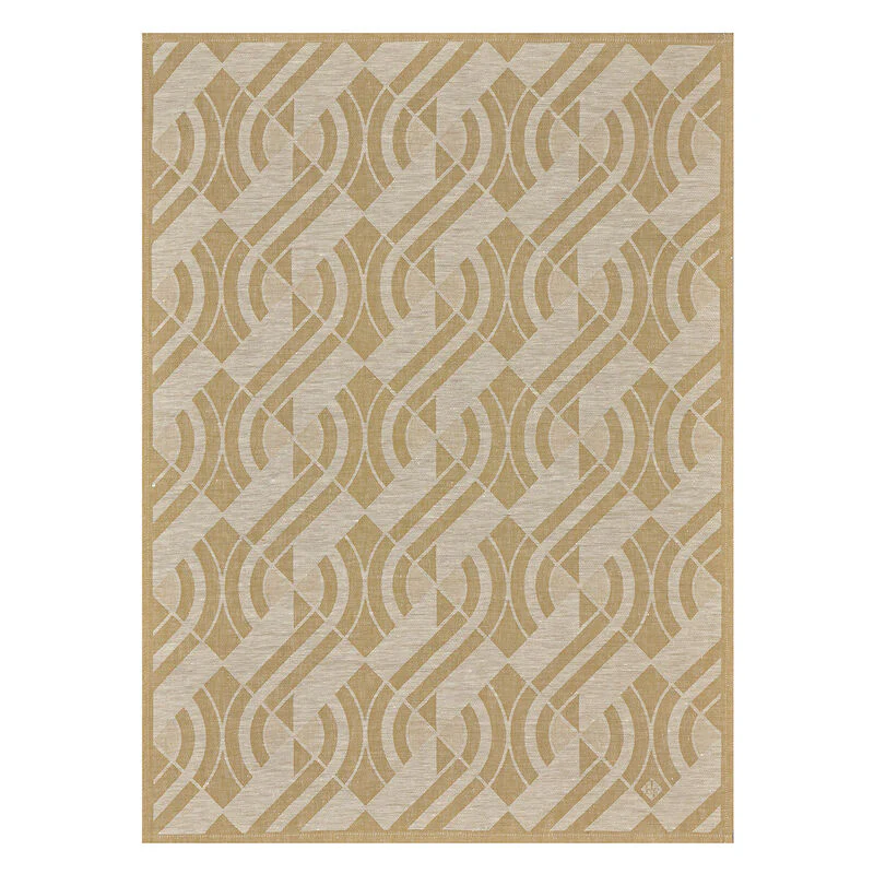Le Jacquard Français, Neo Yellow Crystal Towel, 24x31, 100% Linen