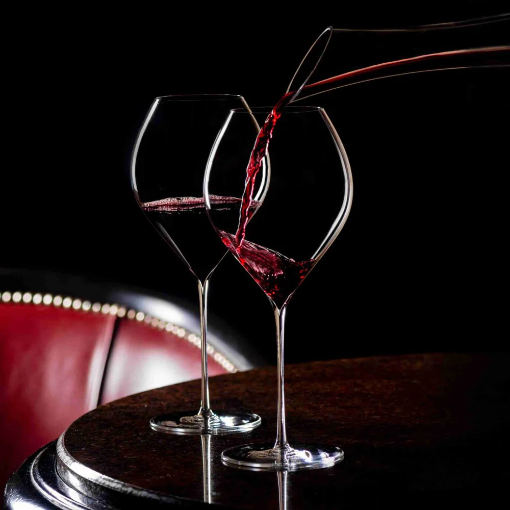 Lehmann "Grand Rouge 70", Mouth Blown Red Wine Glass, 2 pack