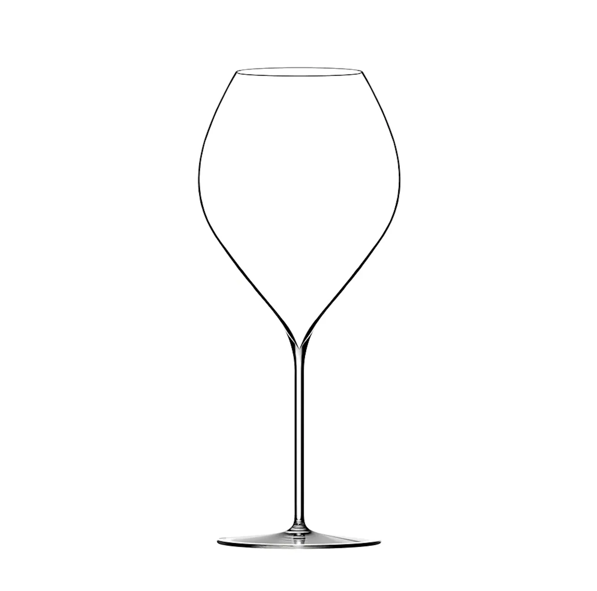 Lehmann "Grand Rouge 70", Mouth Blown Red Wine Glass, 2 pack - Image 2