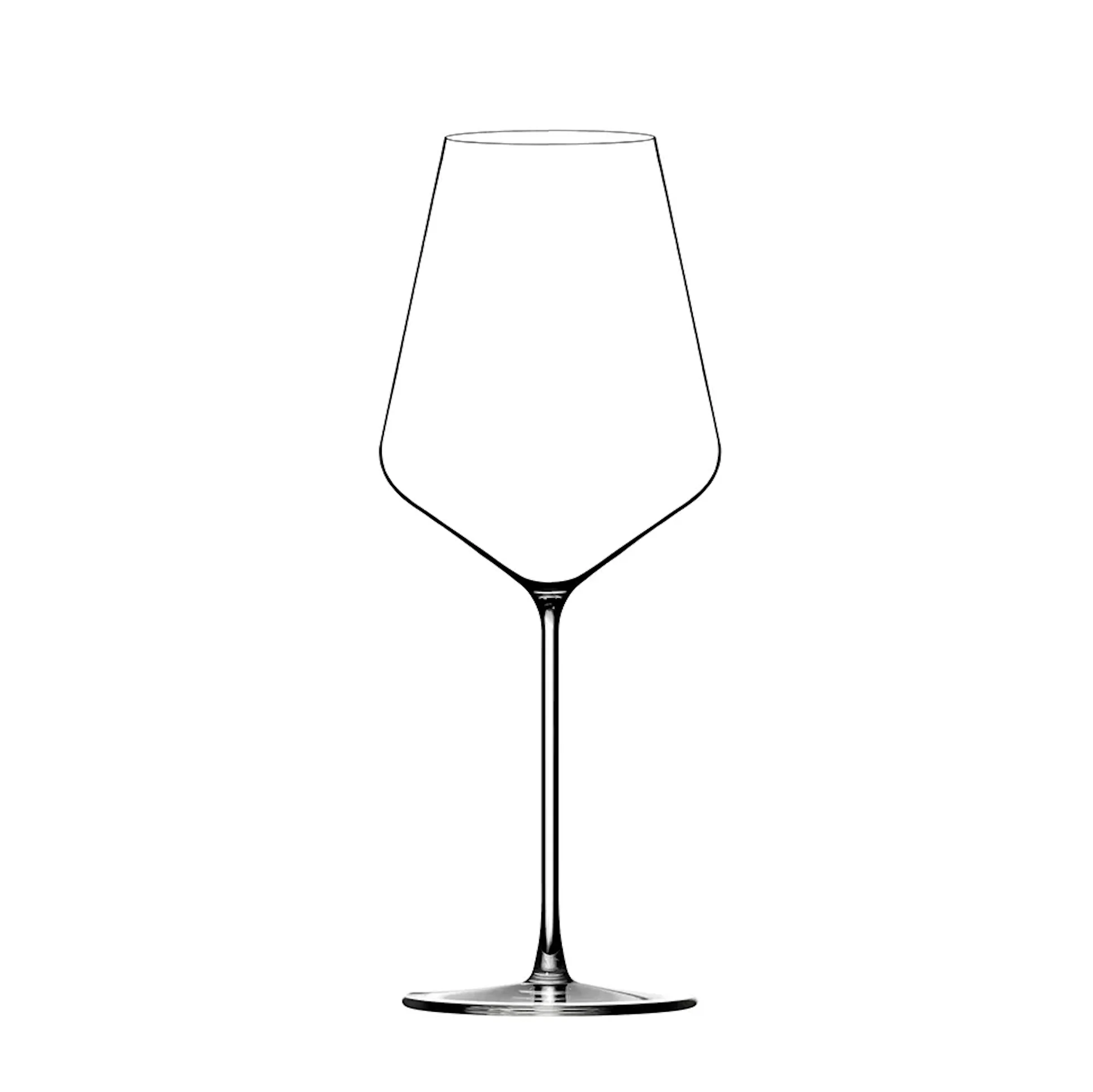 Lehmann "Psyché 56", Machine Made Universal Glass, 6 pack - Image 4