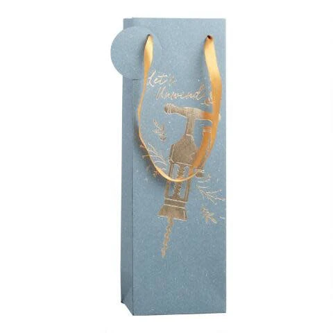 Let’s Unwind Single Bottle Wine Bag