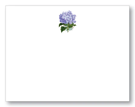 Maison de Papier Hydrangea Blue Folded Card