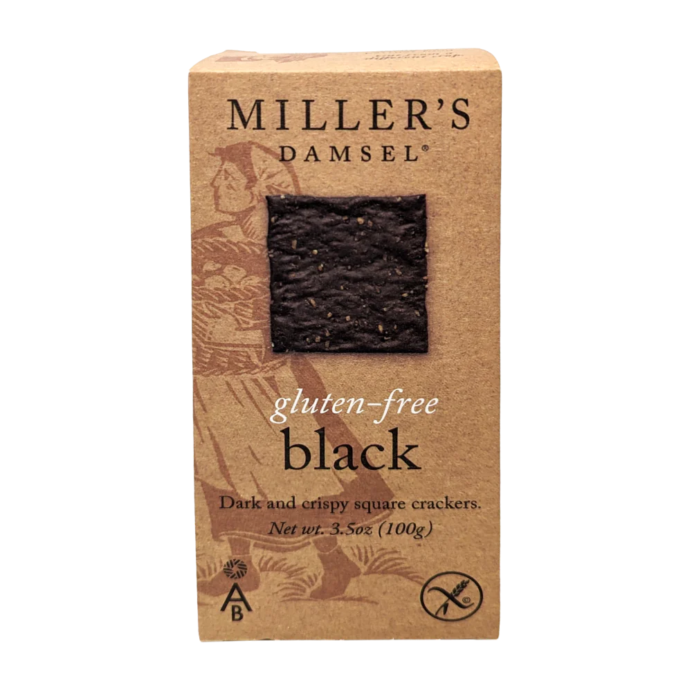 Miller's Damsel Gluten-Free Black Crackers