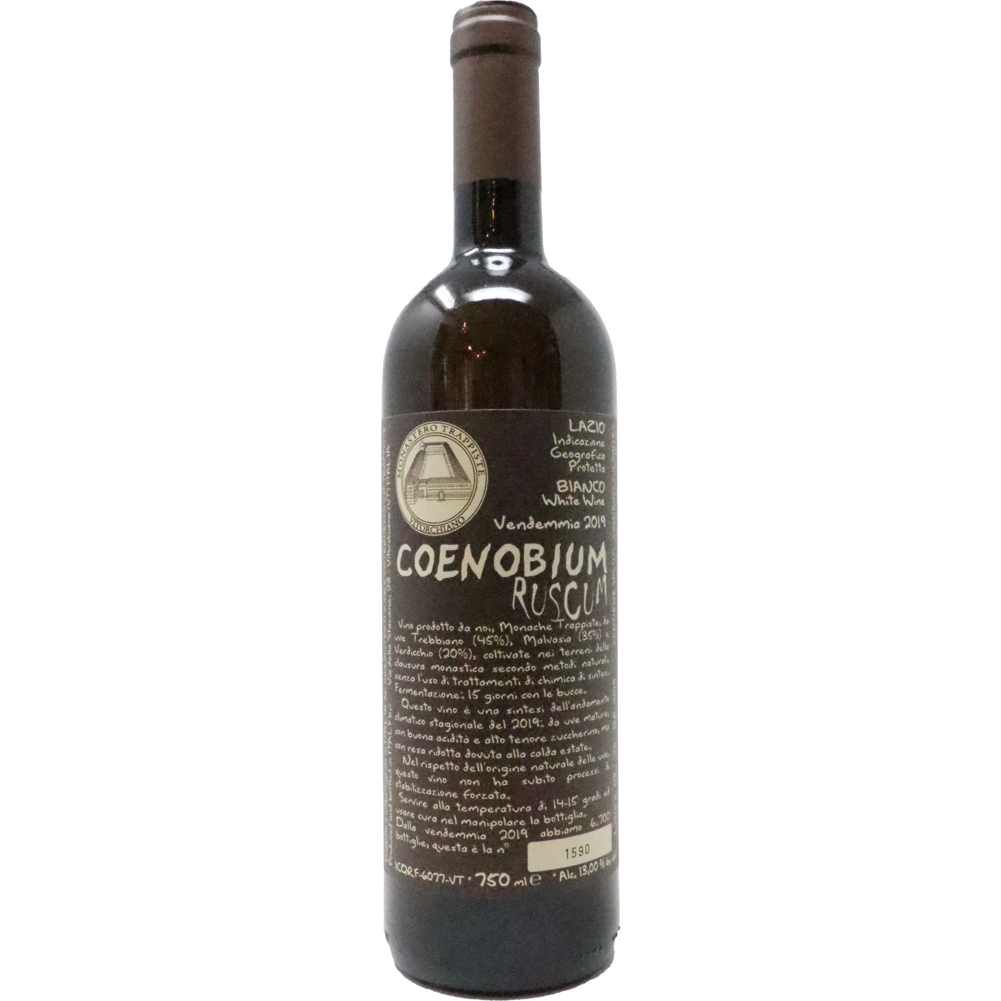 2024 Monastero Suore Cistercensi "Coenobium Ruscum", Lazio IGP, Italy