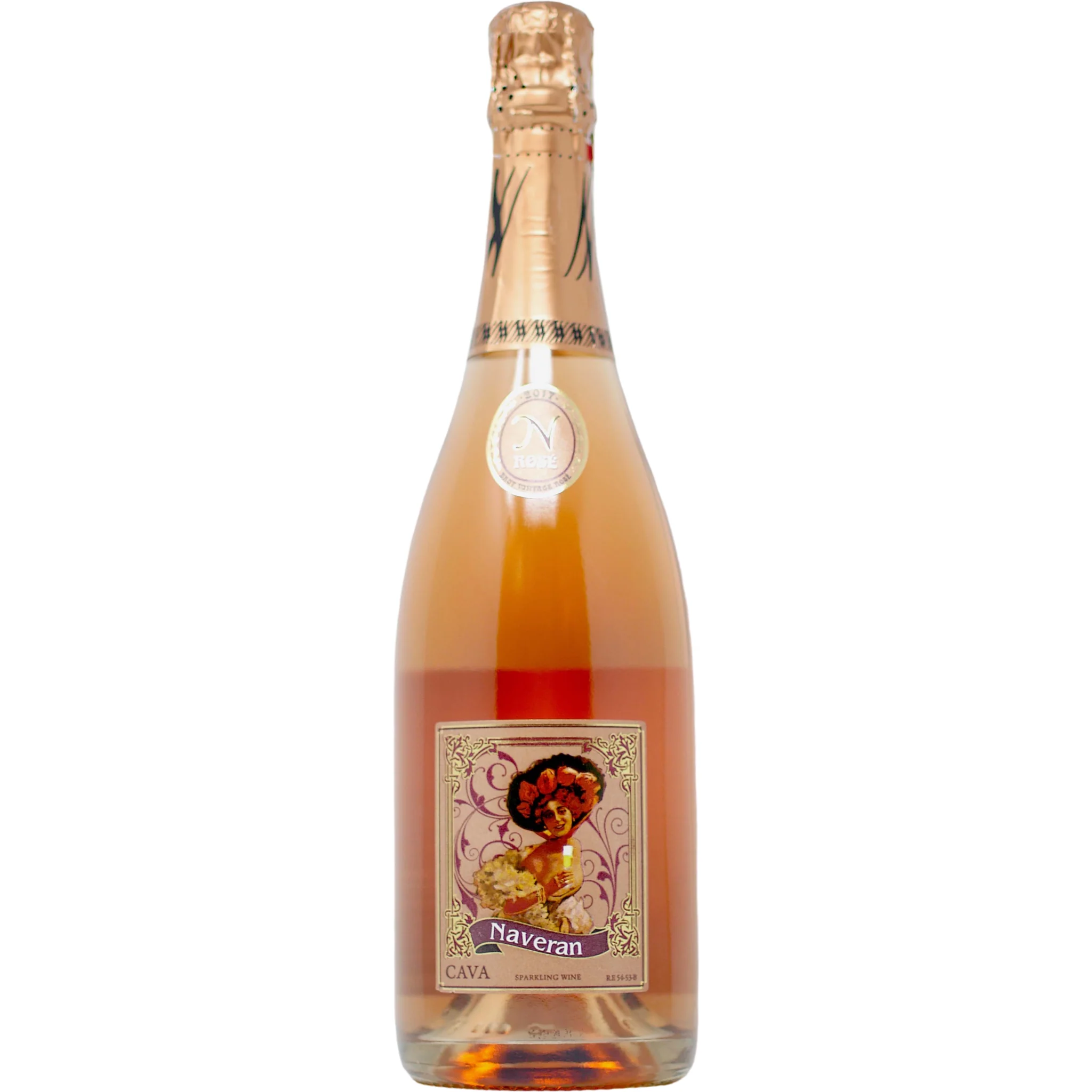 2022 Naveran, Cava Brut Rosé, Catalunya, Spain
