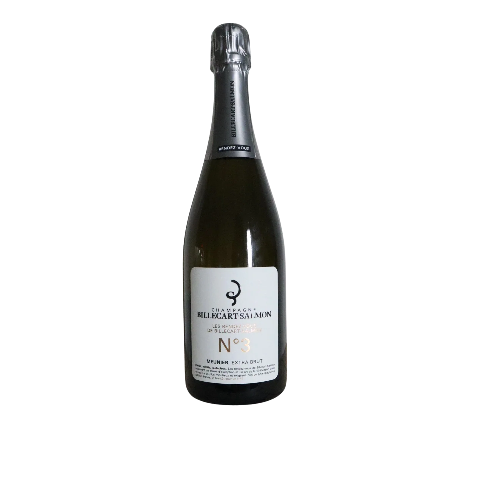 NV Billecart-Salmon "Les Rendez Vous No.3" Meunier, Extra Brut, Champagne, France
