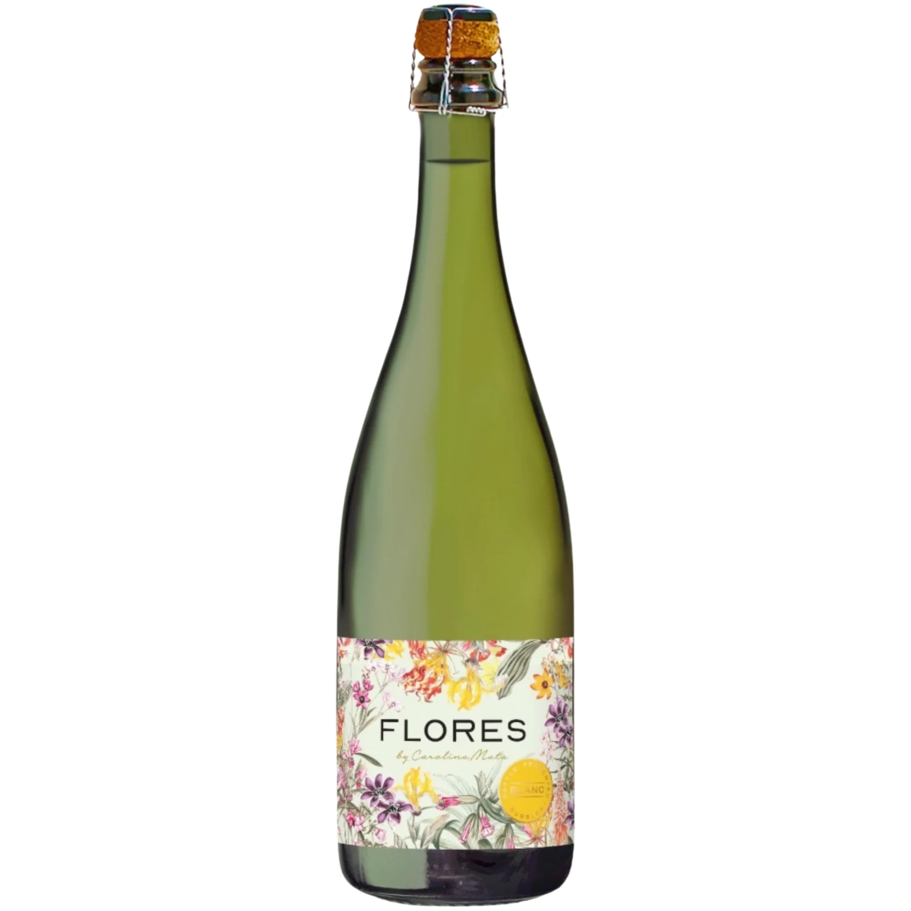 NV Carolina Mata "Flores" Sparkling Wine, Extremadura, Spain