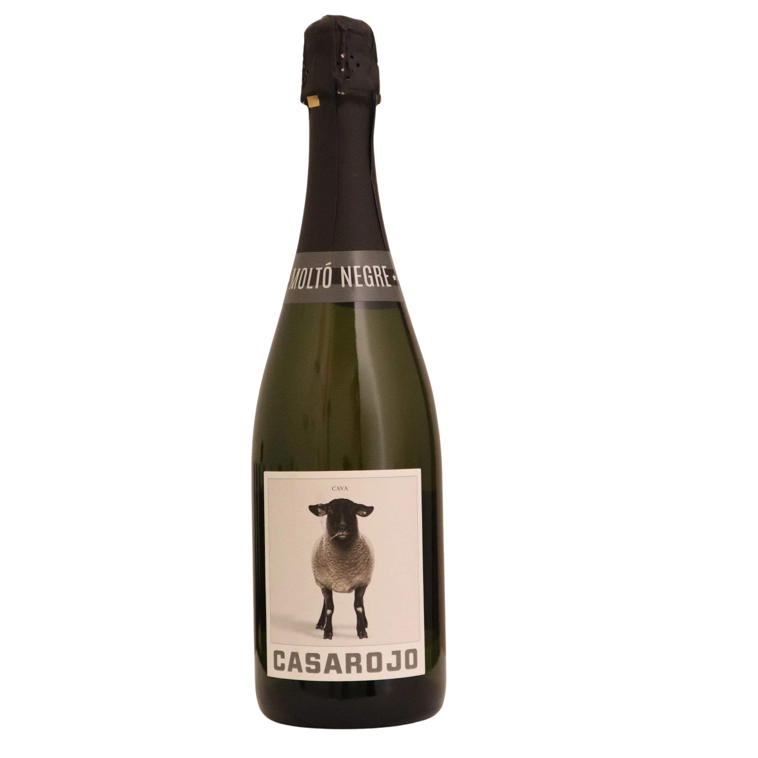 2021 Casa Rojo "Moltó Negre" Grand Cuvee Cava, Brut Nature, Penedès, Spain