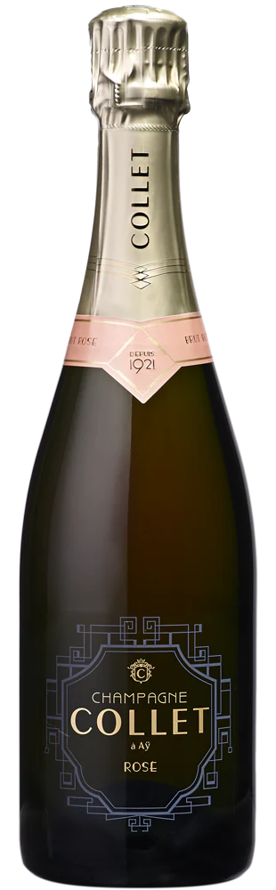NV Champagne Collet Brut Rosé, Champagne, France