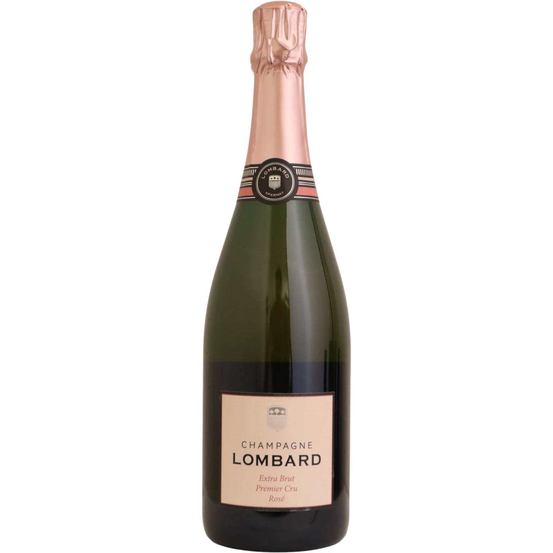 NV Champagne Lombard Extra Brut Rosé, Champagne, France
