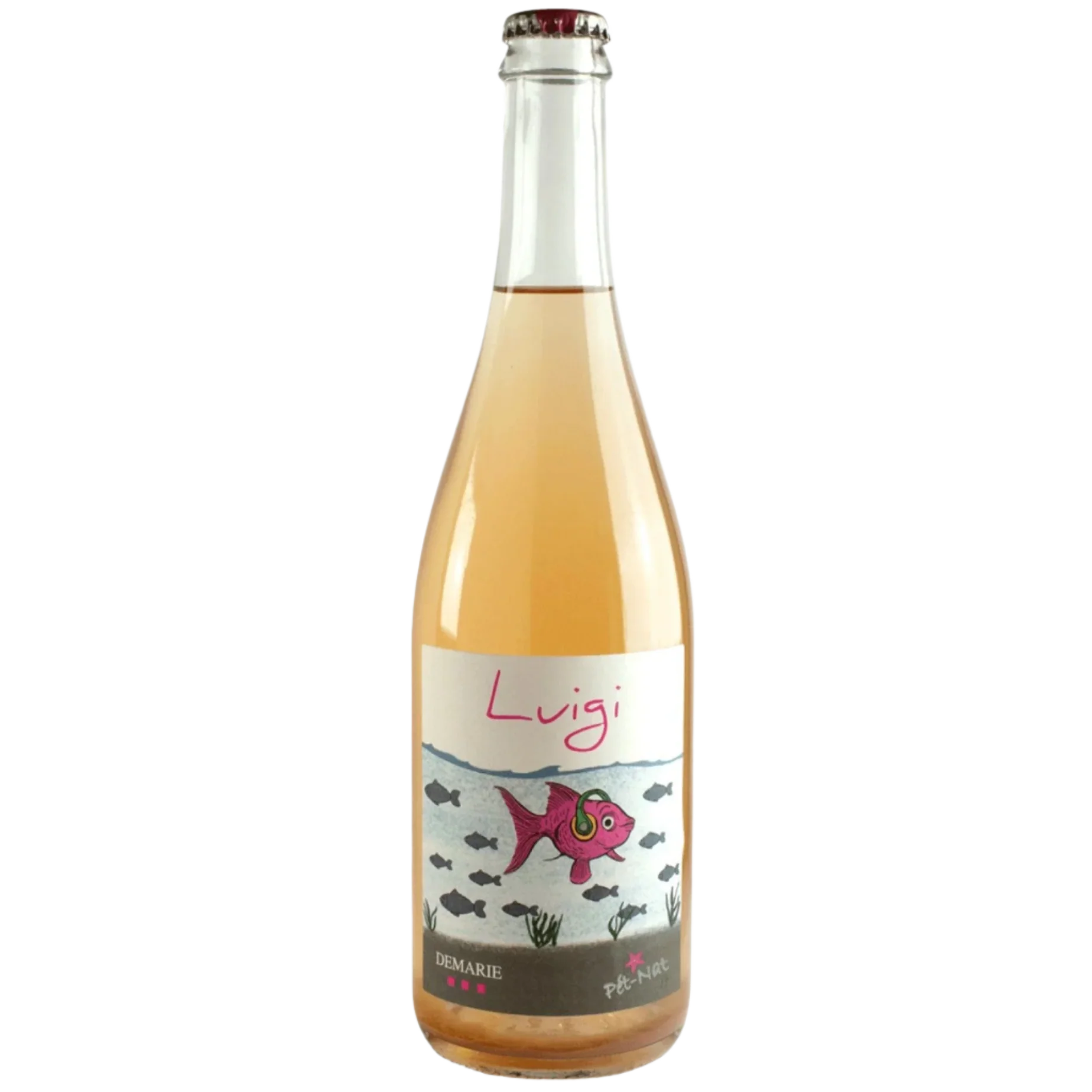 NV Demarie "Luigi" Pét-Nat, Vino Rosato Frizzante, Piedmont, Italy