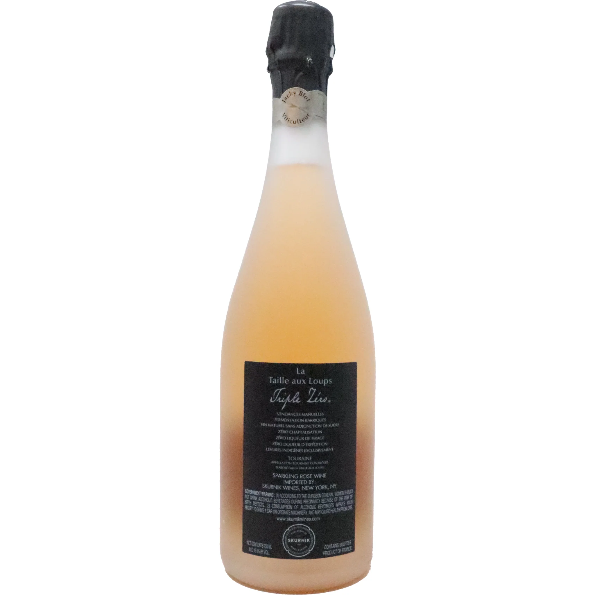 NV Domaine de la Taille aux Loups Rosé "Triple Zéro", Loire Valley, France - Image 2