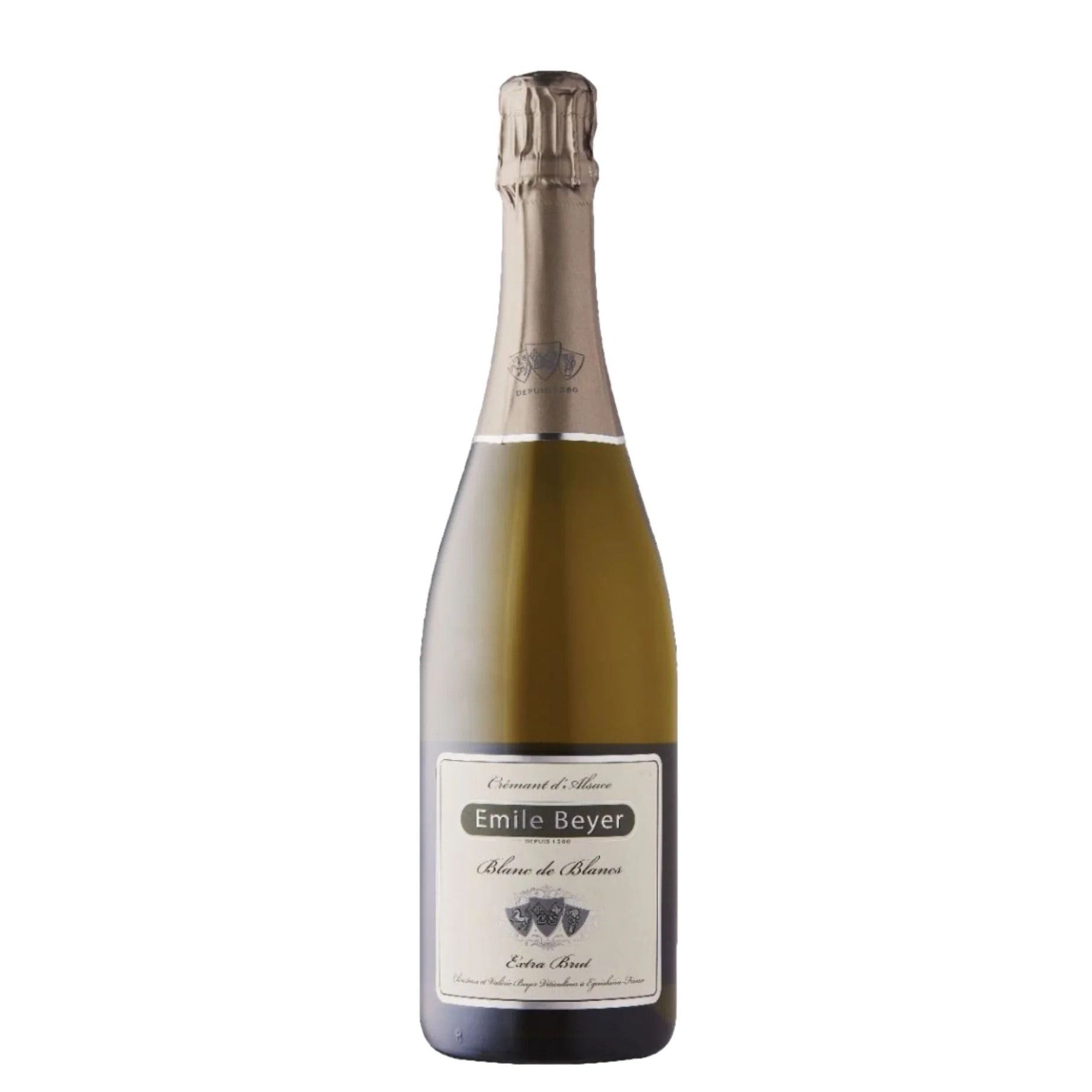 NV Emile Beyer Cremant d'Alsace Extra Brut Blanc de Blancs, Alsace, France