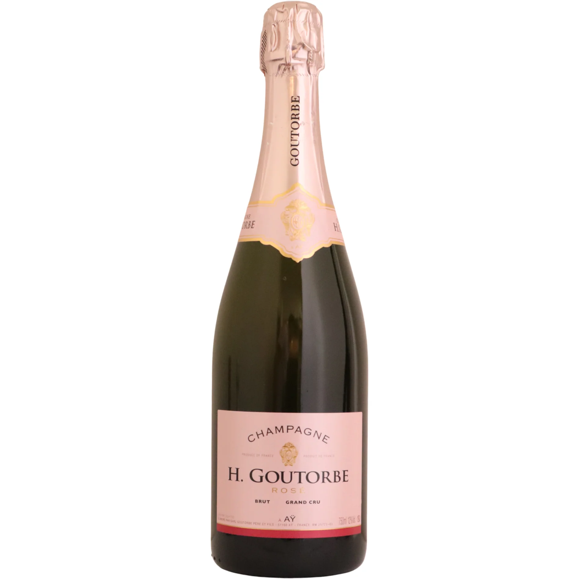 NV Henri Goutorbe Rosé Brut, Champagne, France